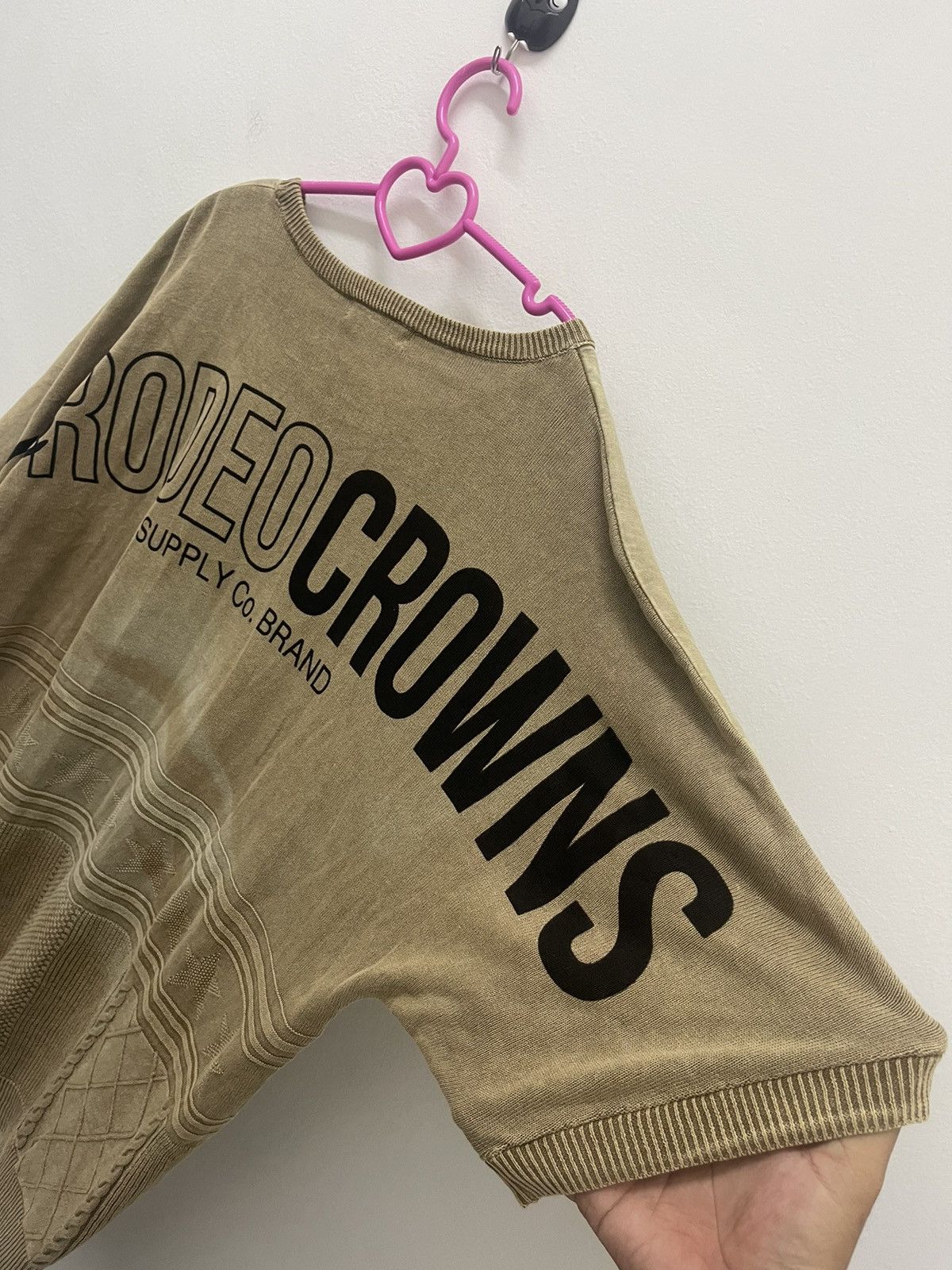 Hysteric Glamour Vintage THE RODEO CROWNS Supply Co Brand Spell Out Thrashed Size US L / EU 52-54 / 3 - 4 Thumbnail