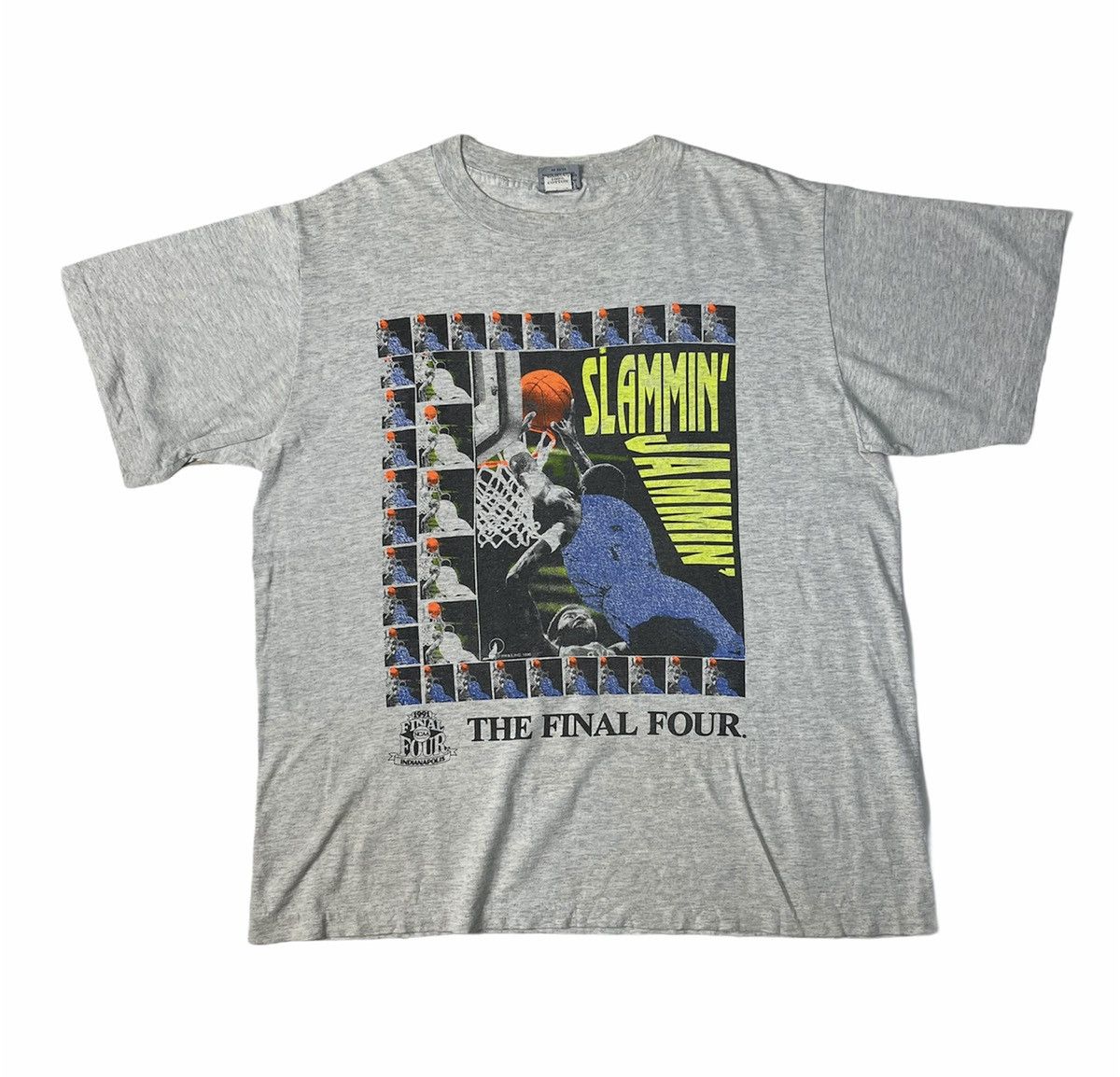 NBA 1991 Final Four NCAA Indianapolis Basketball T-Shirt Size US XL / EU 56 / 4 - 1 Thumbnail