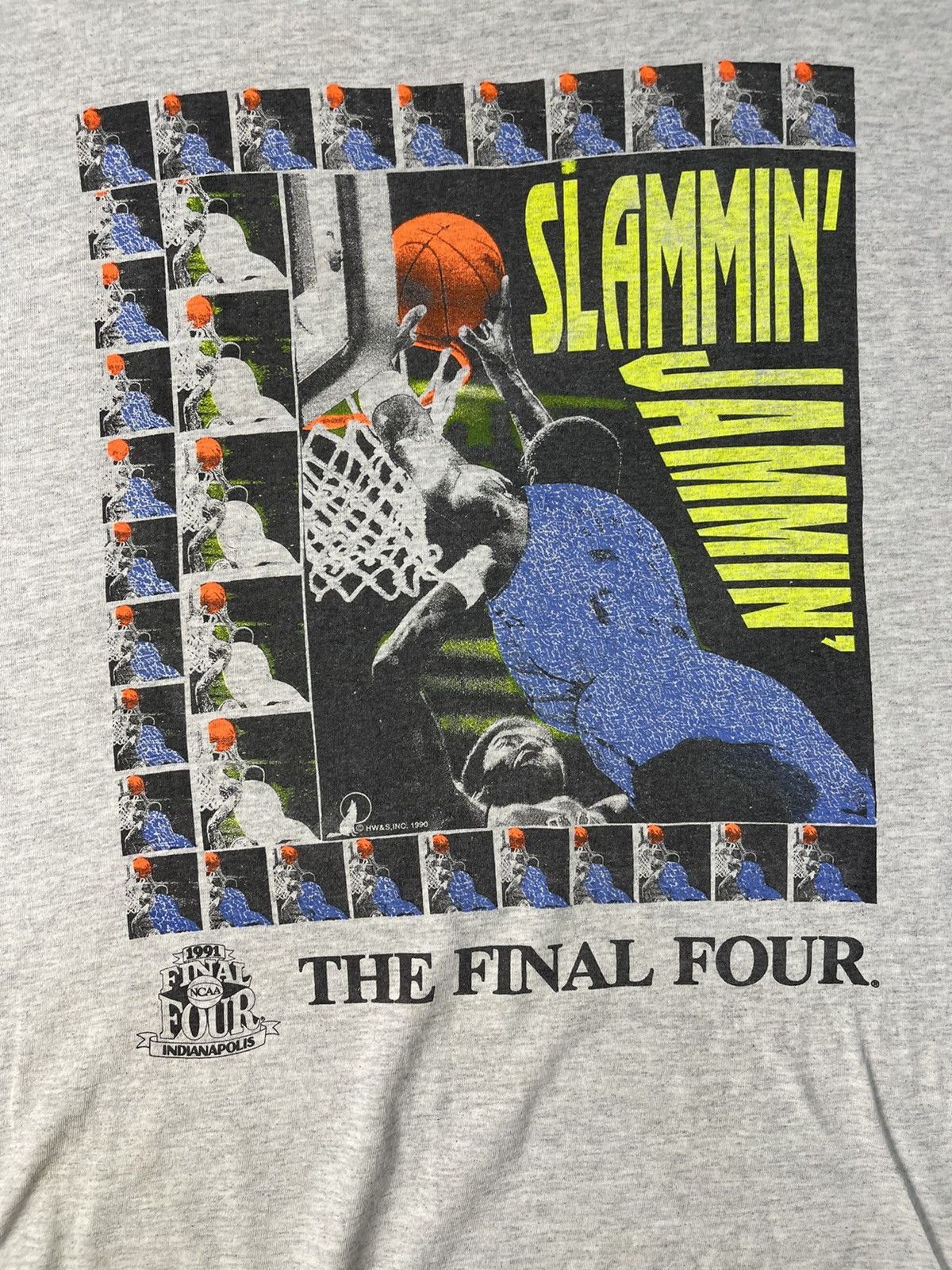 NBA 1991 Final Four NCAA Indianapolis Basketball T-Shirt Size US XL / EU 56 / 4 - 3 Thumbnail