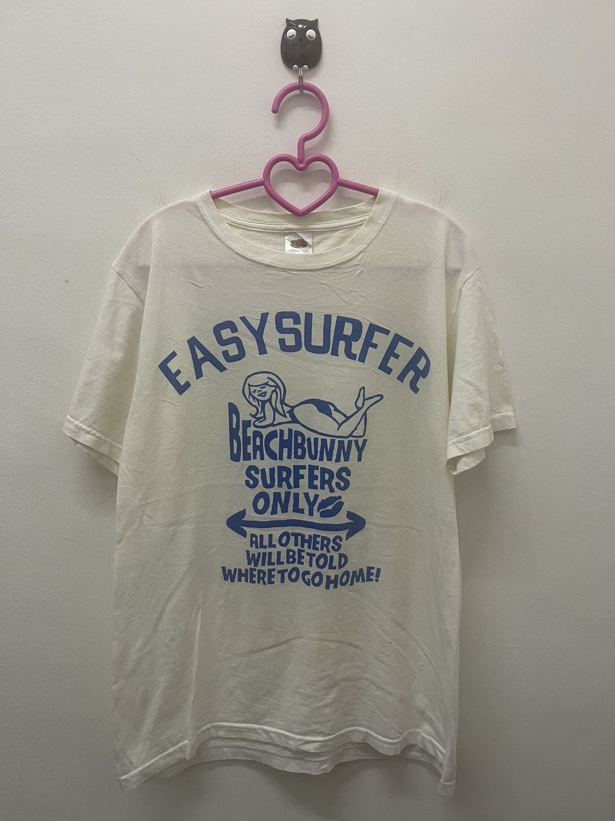 Vintage Rare Vintage EASY SURFER Beach Bunny Surfers Only Tee Size US M / EU 48-50 / 2 - 1 Thumbnail