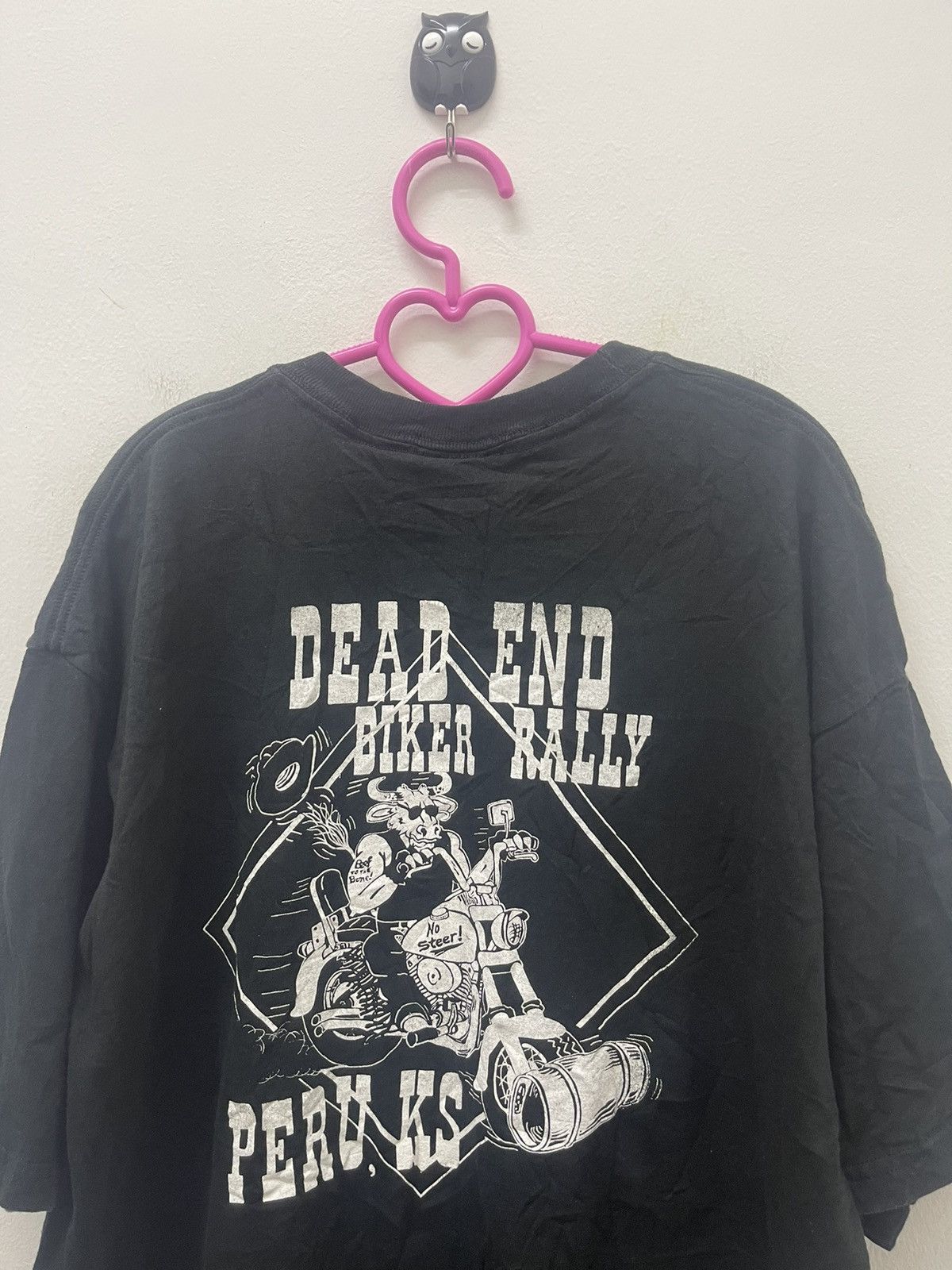 Harley Davidson Rare Vintage DEAD END BIKER RALLY 2004 Tee Size US XL / EU 56 / 4 - 2 Thumbnail