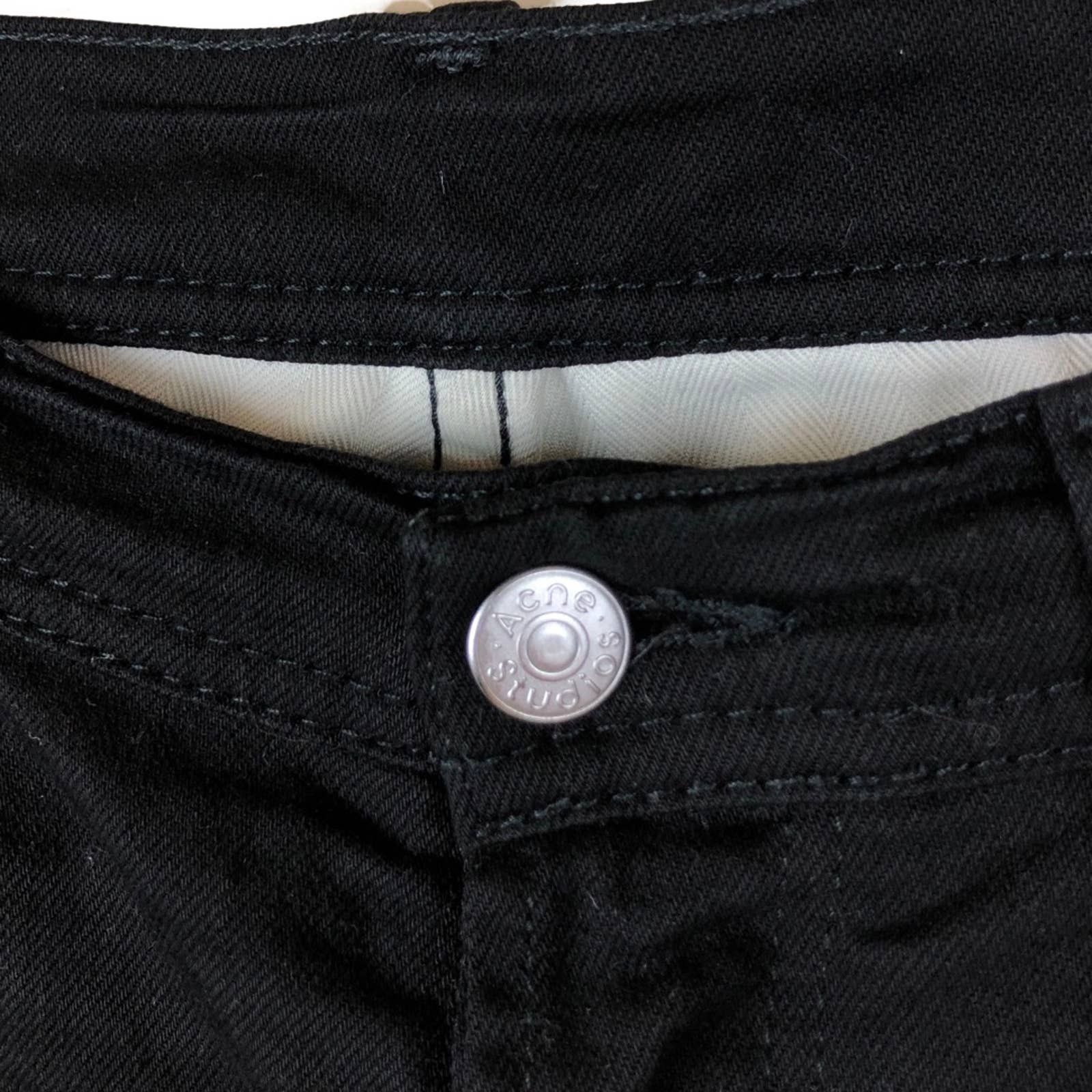 Acne Studios Acne Studios River Stay Black Jeans Size US 32 / EU 48 - 3 Thumbnail