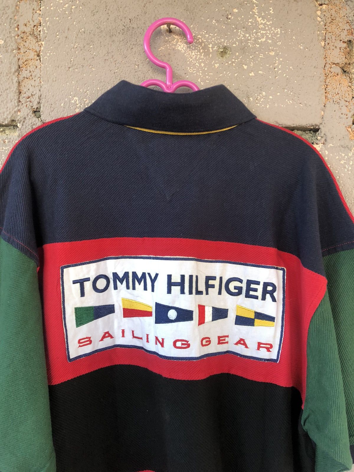 Tommy Hilfiger Rare Vintage TOMMY HILFIGER SAILING GEAR Polo Shirt Size US L / EU 52-54 / 3 - 2 Thumbnail
