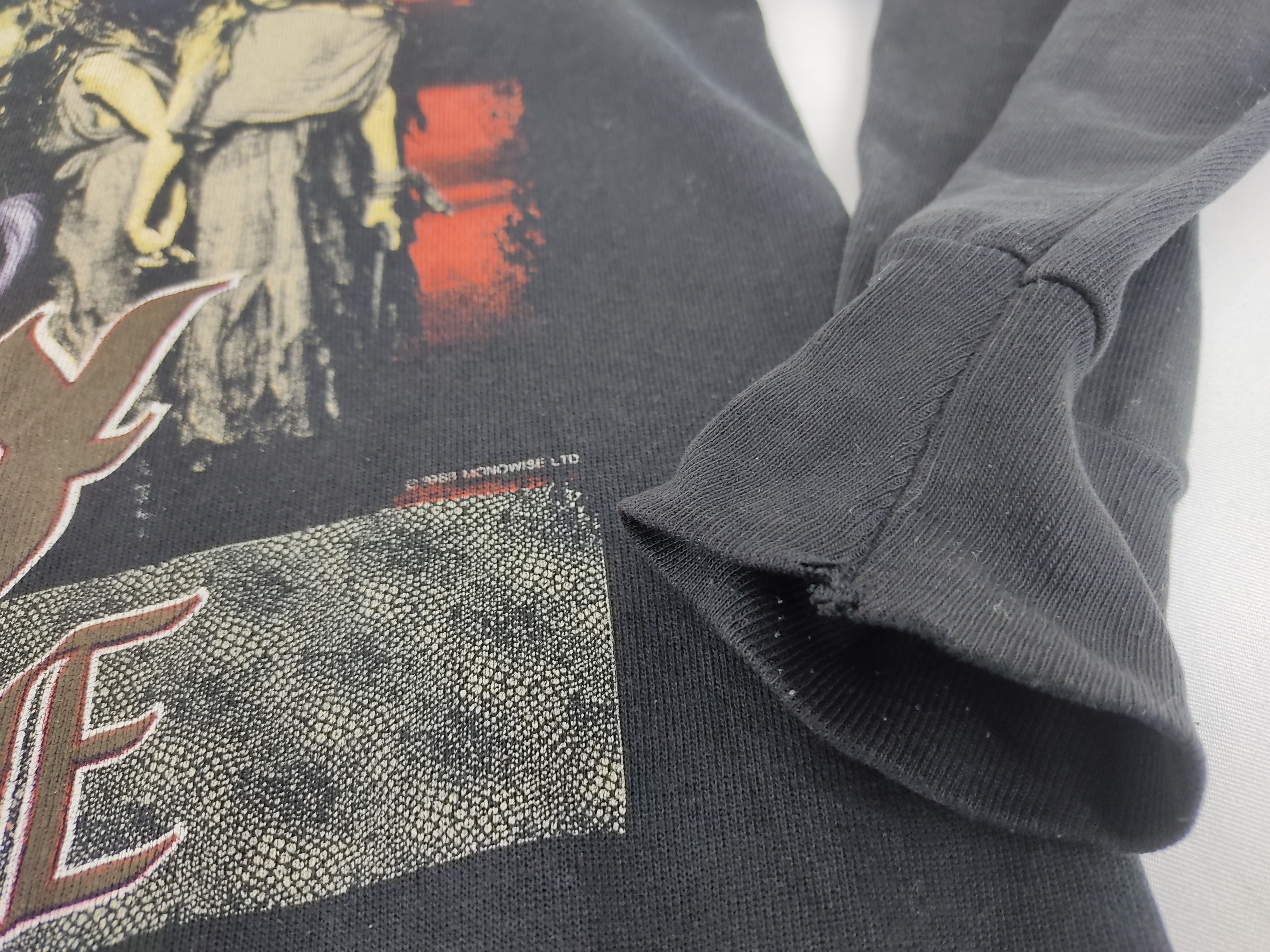 Ozzy Osbourne Vintage 80s Ozzy Osbourne 1988 50/50 Sweatshirt USA Size US M / EU 48-50 / 2 - 13 Thumbnail