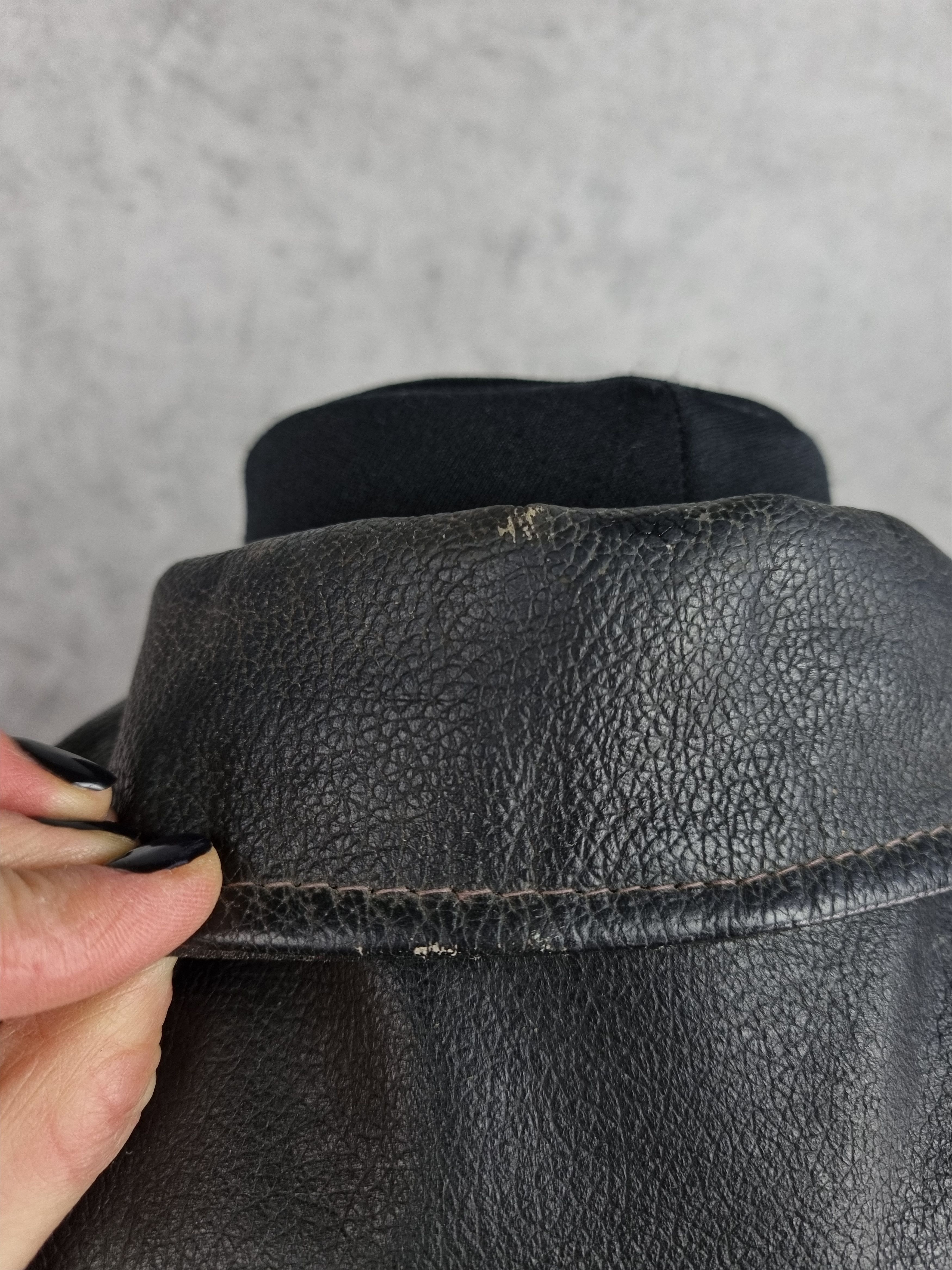Genuine Leather × Leather × Vintage 90s Vintage Leather Biker Jacket Size US XL / EU 56 / 4 - 16 Thumbnail