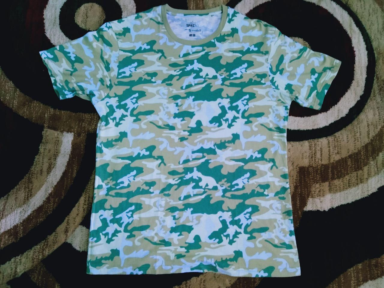 Andy Warhol × Designer × Vintage Andy warhol SPRZNY camo Art tee Size US L / EU 52-54 / 3 - 4 Thumbnail