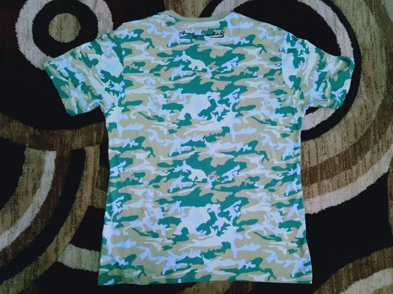 Andy Warhol × Designer × Vintage Andy warhol SPRZNY camo Art tee Size US L / EU 52-54 / 3 - 5 Thumbnail