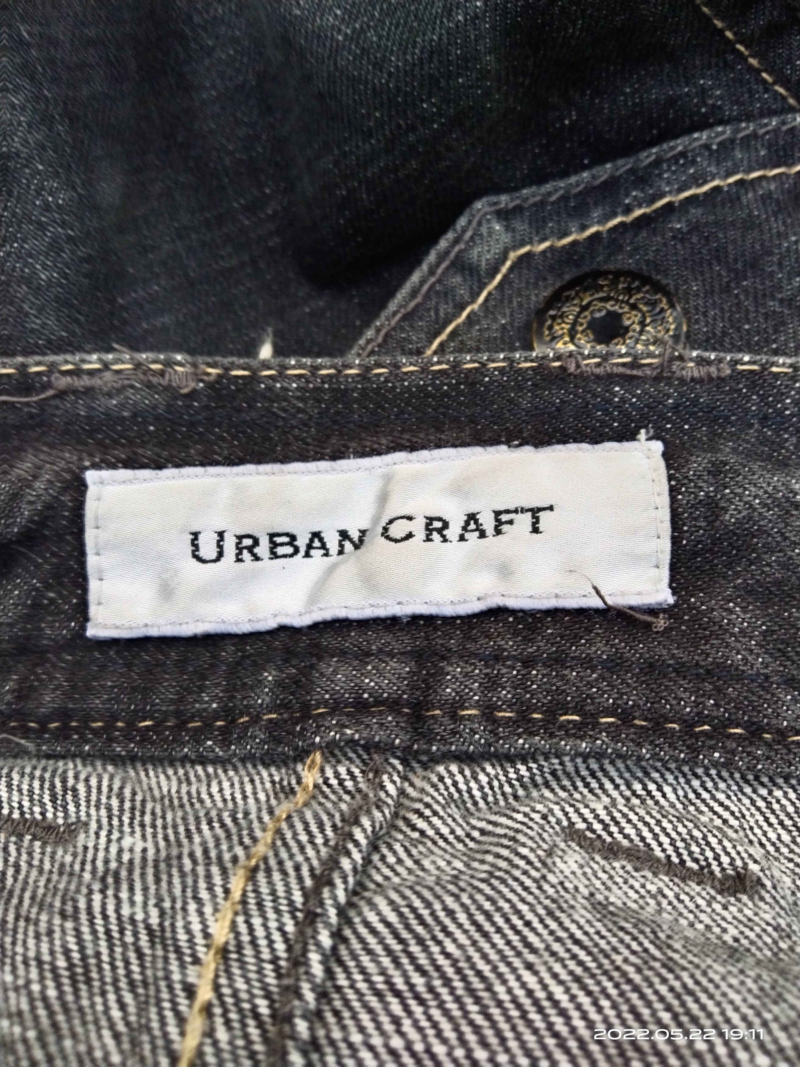 Japanese Brand FLARE TWIST🔥DISTRESSED WASHED URBAN CRAF MULTIPOCKET PANTS Size US 29 - 7 Thumbnail