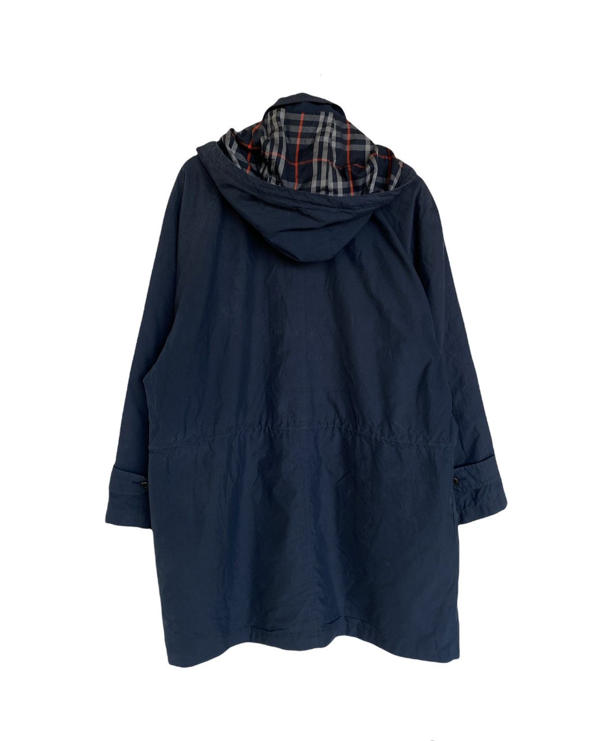 Burberry ARCHIVE🔥 Vintage Burberry Nova Check Hoodie Parka Jacket Size US L / EU 52-54 / 3 - 2 Thumbnail