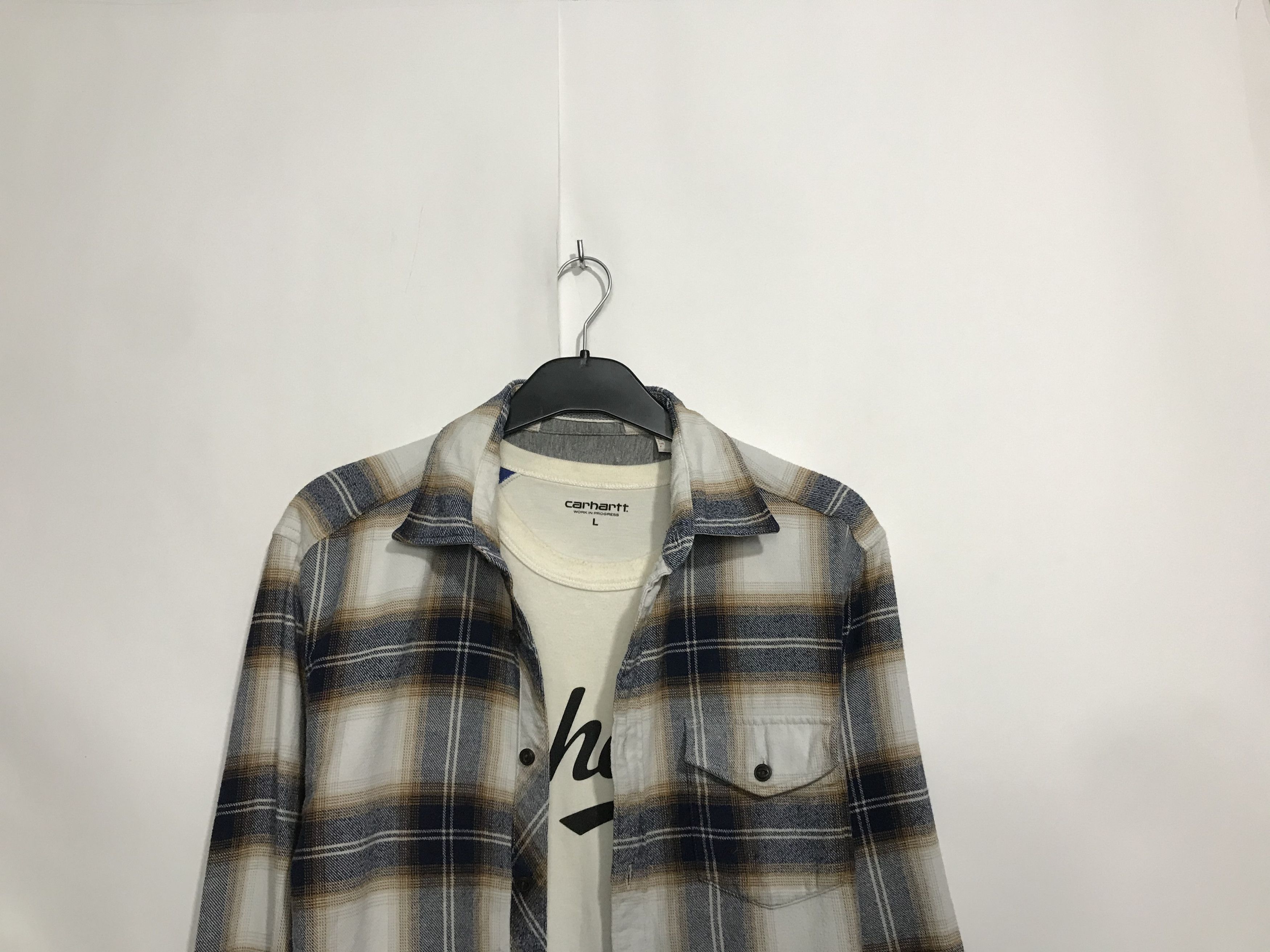 Flannel Vintage Flannel Shirt Travis style Size US M / EU 48-50 / 2 - 2 Thumbnail