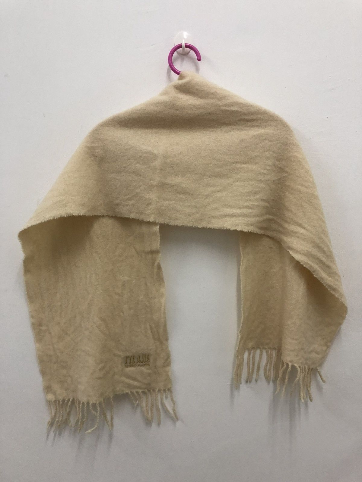 Alviero Martini Rare Vintage Alviero Martini 1a Classe Wool Scarf Muffler Size ONE SIZE - 4 Thumbnail