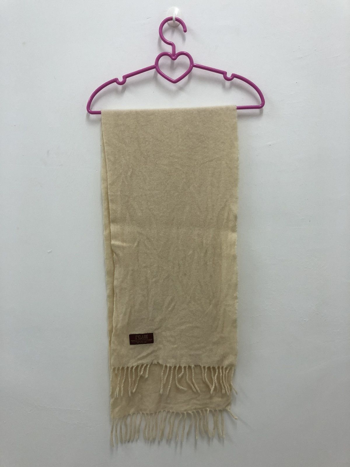 Rare Vintage Alviero Martini 1a Classe Wool Scarf Muffler