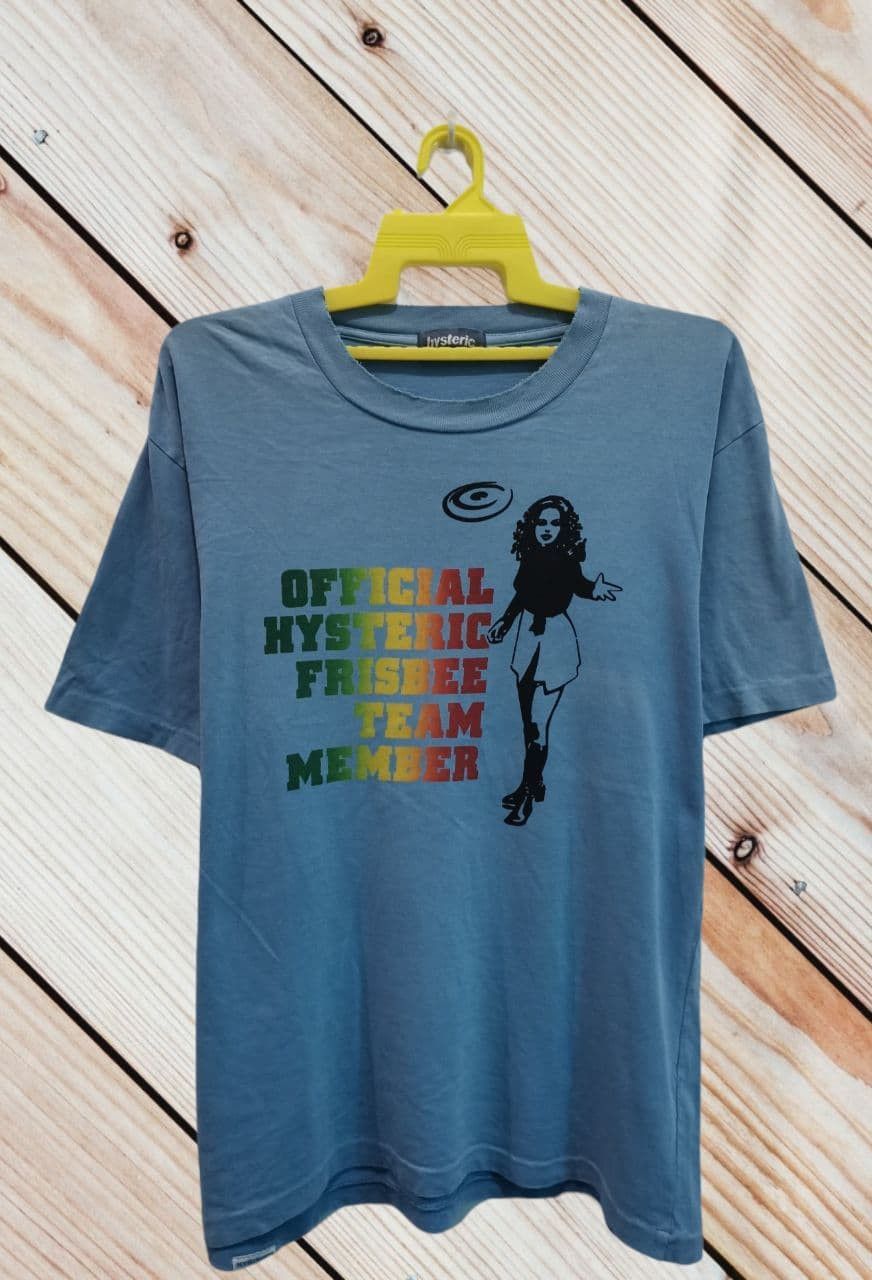 Hysteric Glamour × Japanese Brand × Vintage Hysteric Glamour Sexy Officisl Frisbee team member Size US L / EU 52-54 / 3 - 2 Thumbnail