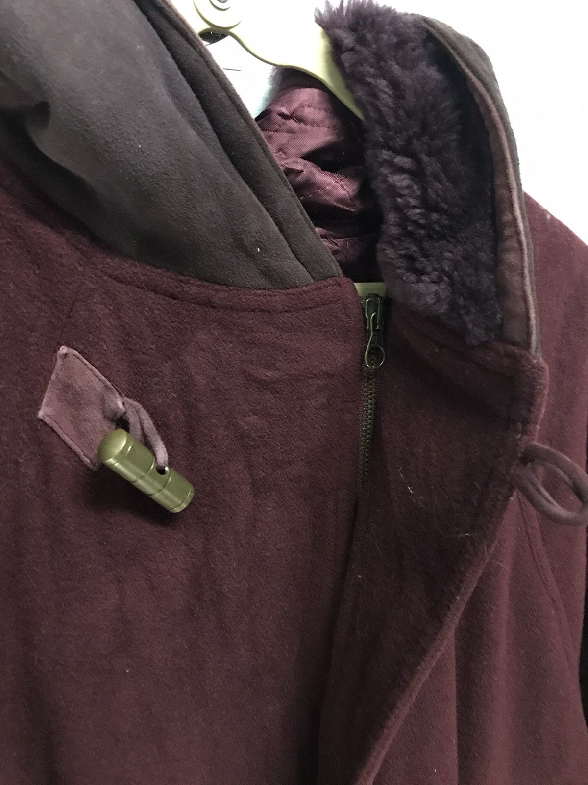 Gianni Valentino × Versace 🔥Best offer 🔥Vintage Gianni Versace wool jacket with hoodie Size US L / EU 52-54 / 3 - 4 Thumbnail