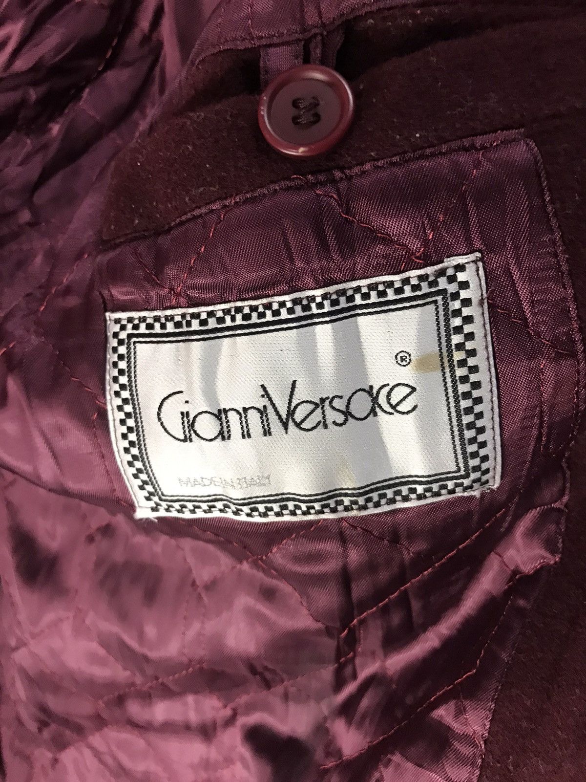 Gianni Valentino × Versace 🔥Best offer 🔥Vintage Gianni Versace wool jacket with hoodie Size US L / EU 52-54 / 3 - 6 Thumbnail