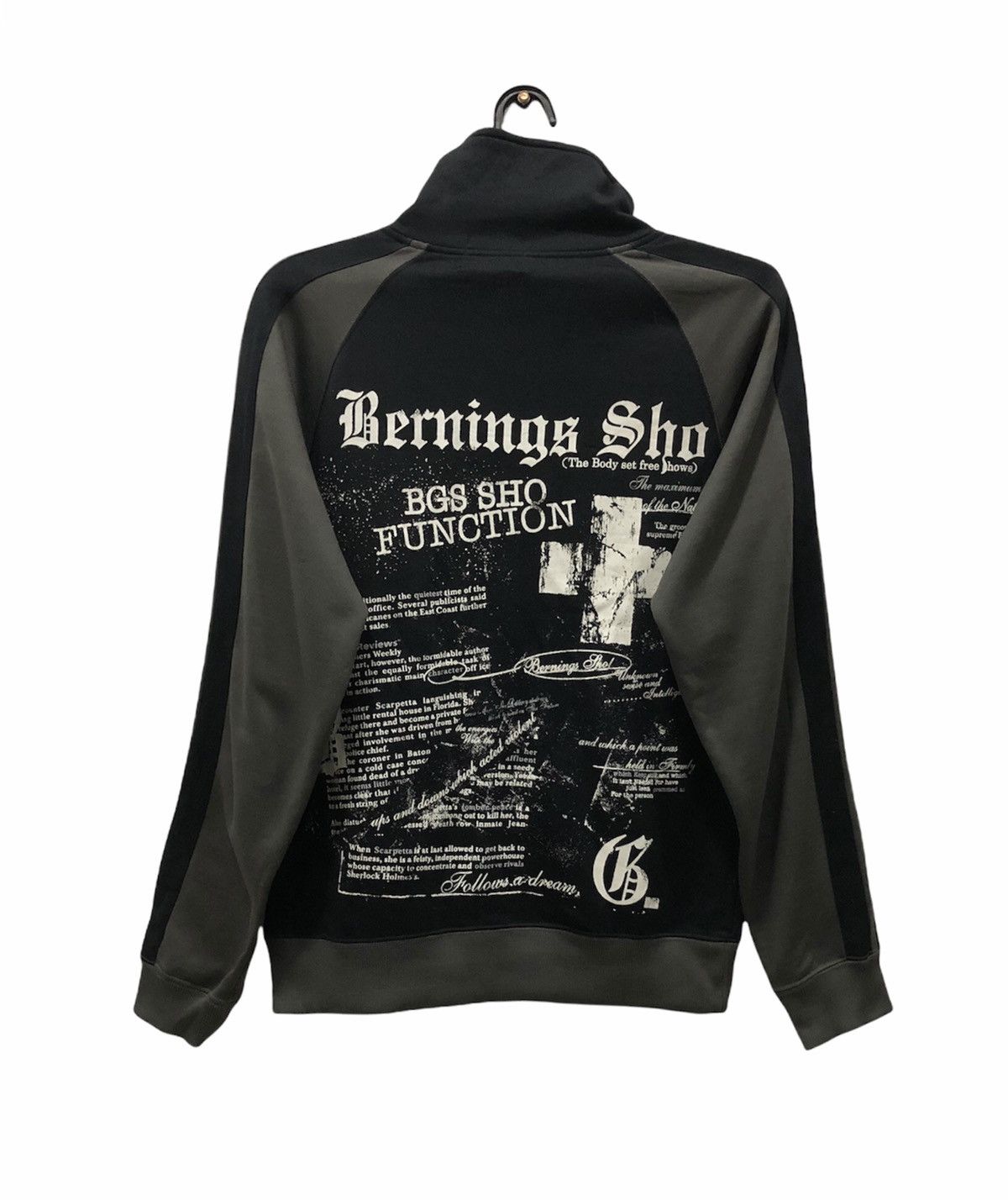 If Six Was Nine × Japanese Brand × Vintage Vintage Bernings Sho Graphic Track Jacket - Studio-Sho Japan Size US M / EU 48-50 / 2 - 1 Thumbnail