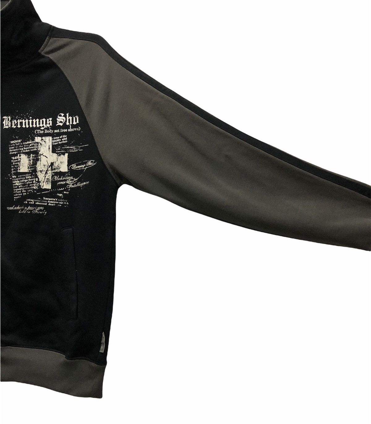 If Six Was Nine × Japanese Brand × Vintage Vintage Bernings Sho Graphic Track Jacket - Studio-Sho Japan Size US M / EU 48-50 / 2 - 6 Thumbnail