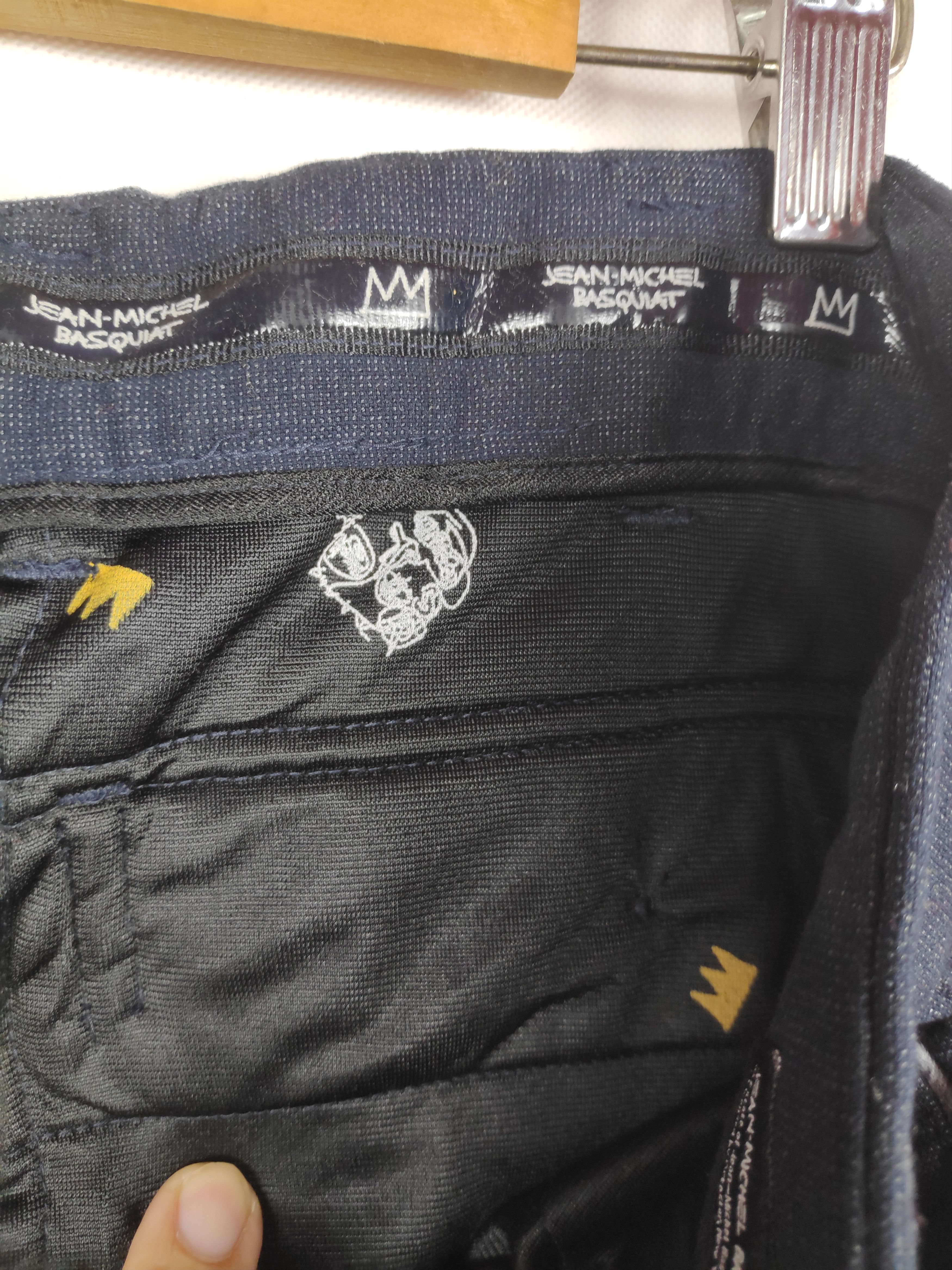 Jean-Michel Basquiat × Vintage Vintage Jean Michel Basquiat Pop Art Stretchable Pants Size US 35 - 5 Thumbnail