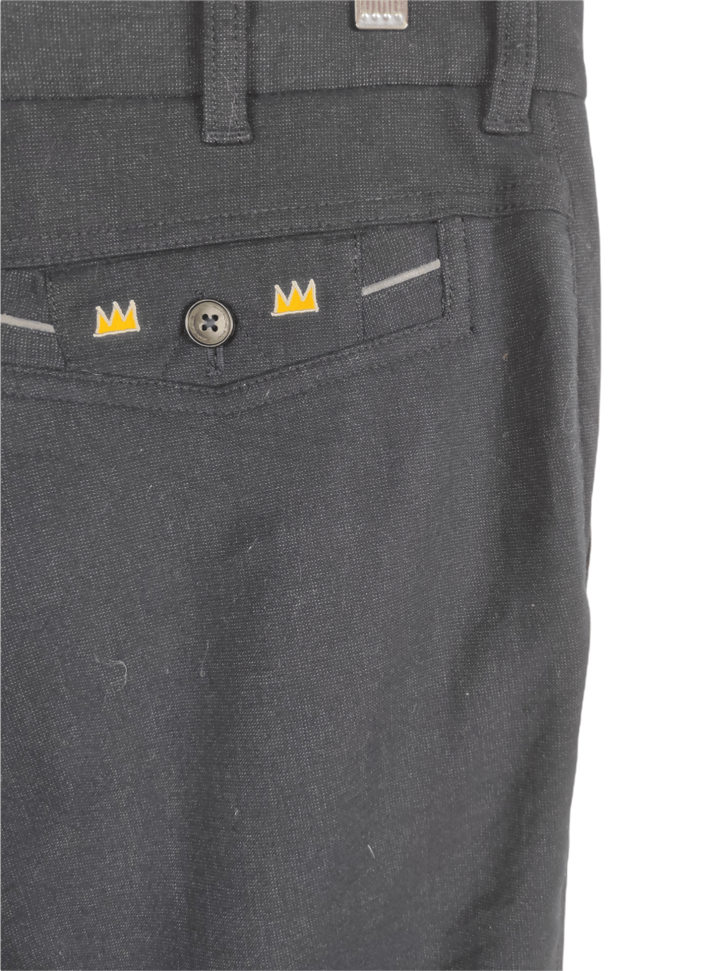 Jean-Michel Basquiat × Vintage Vintage Jean Michel Basquiat Pop Art Stretchable Pants Size US 35 - 4 Thumbnail