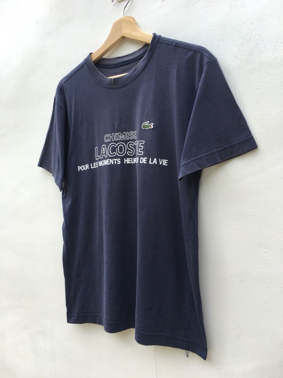 Lacoste Chemise Lacoste Vintage T Shirt Size US S / EU 44-46 / 1 - 3 Thumbnail