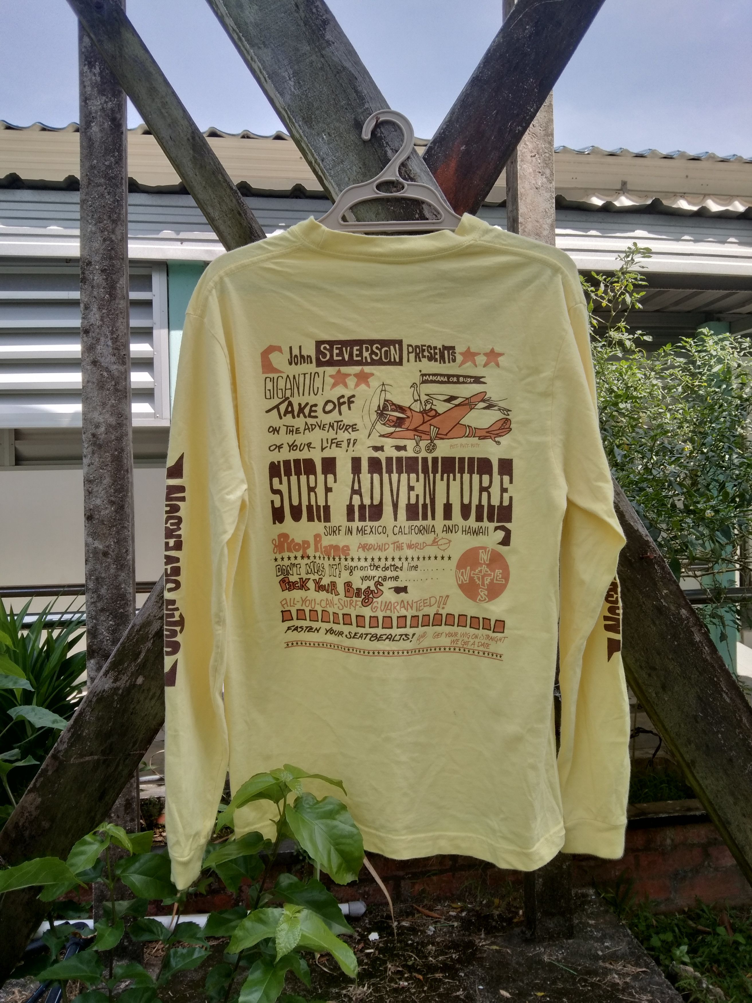 Sun Surf JOHN SEVERSON SUNSURF LONG SLEEVE T-SHIRT Size US S / EU 44-46 / 1 - 1 Thumbnail