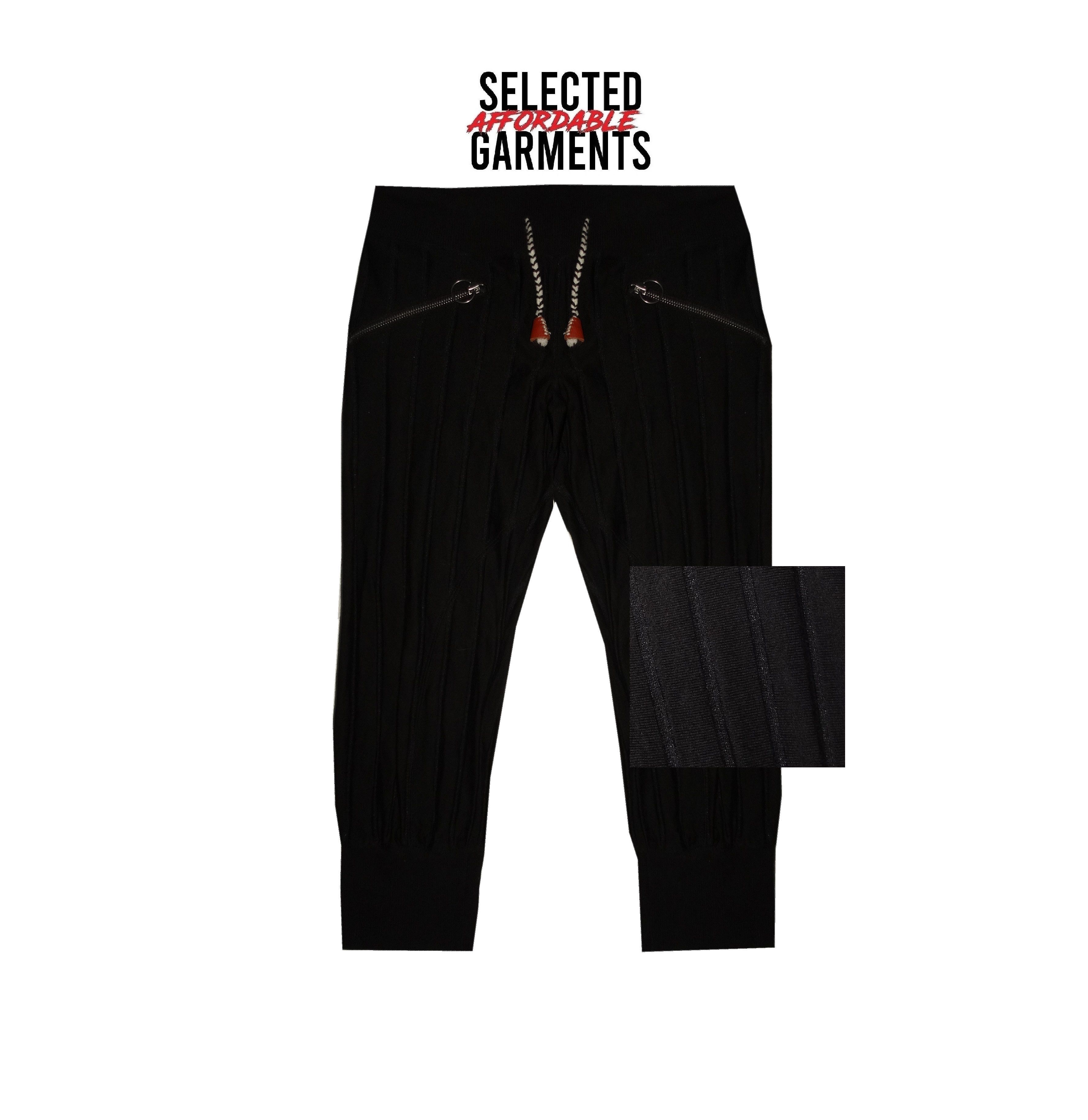 Diesel × Diesel Black Gold H7 diesel jogger cropped pant women w26 plisse stripes Size 26" / US 2 / IT 38 - 1 Thumbnail