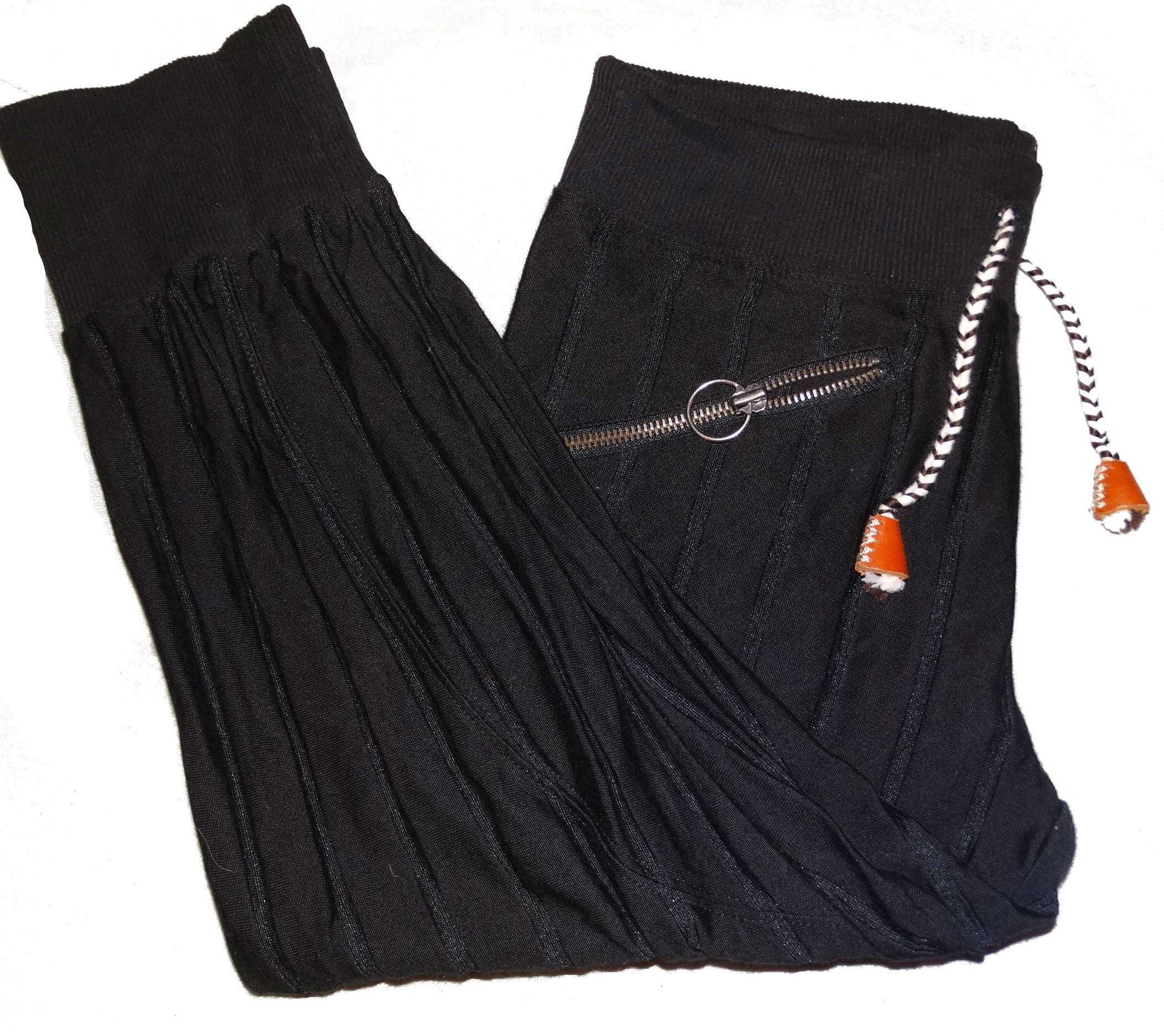 Diesel × Diesel Black Gold H7 diesel jogger cropped pant women w26 plisse stripes Size 26" / US 2 / IT 38 - 5 Thumbnail