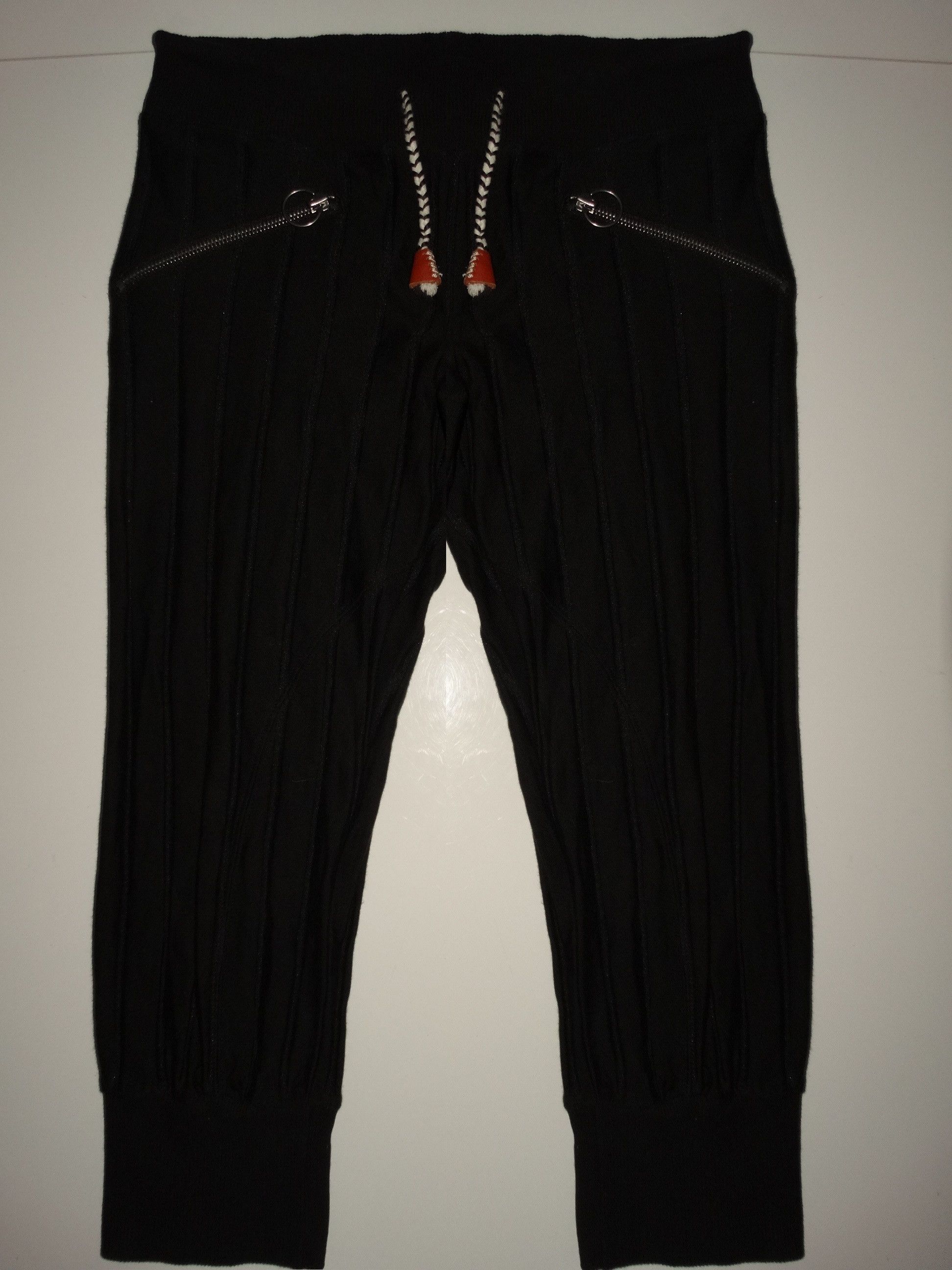 Diesel × Diesel Black Gold H7 diesel jogger cropped pant women w26 plisse stripes Size 26" / US 2 / IT 38 - 11 Thumbnail