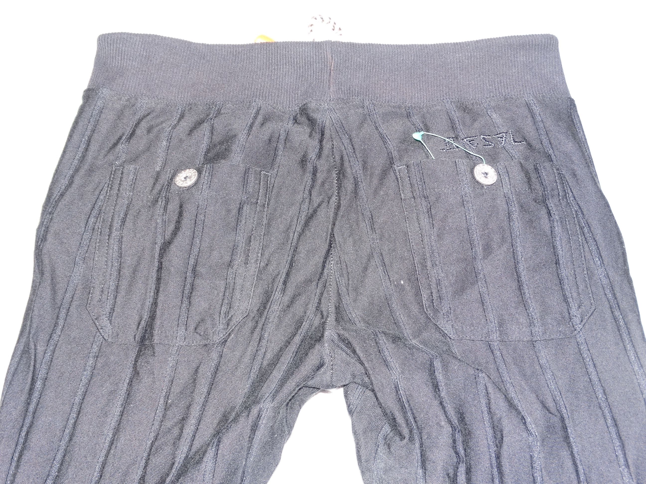 Diesel × Diesel Black Gold H7 diesel jogger cropped pant women w26 plisse stripes Size 26" / US 2 / IT 38 - 9 Thumbnail