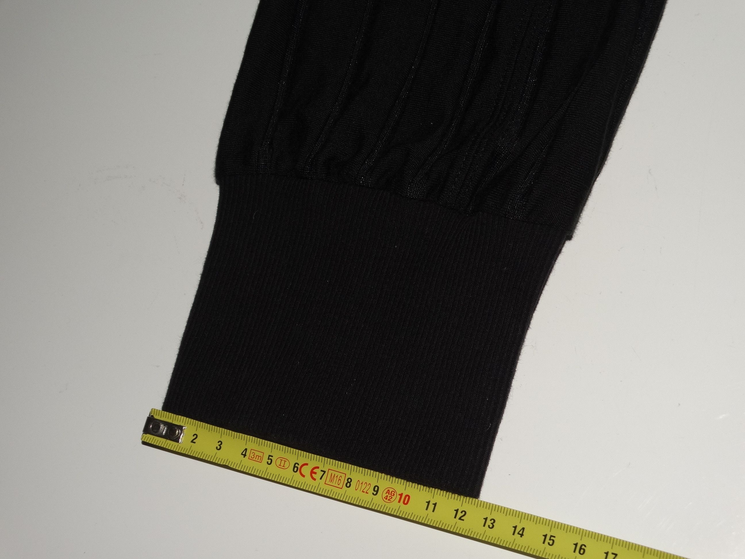 Diesel × Diesel Black Gold H7 diesel jogger cropped pant women w26 plisse stripes Size 26" / US 2 / IT 38 - 4 Thumbnail