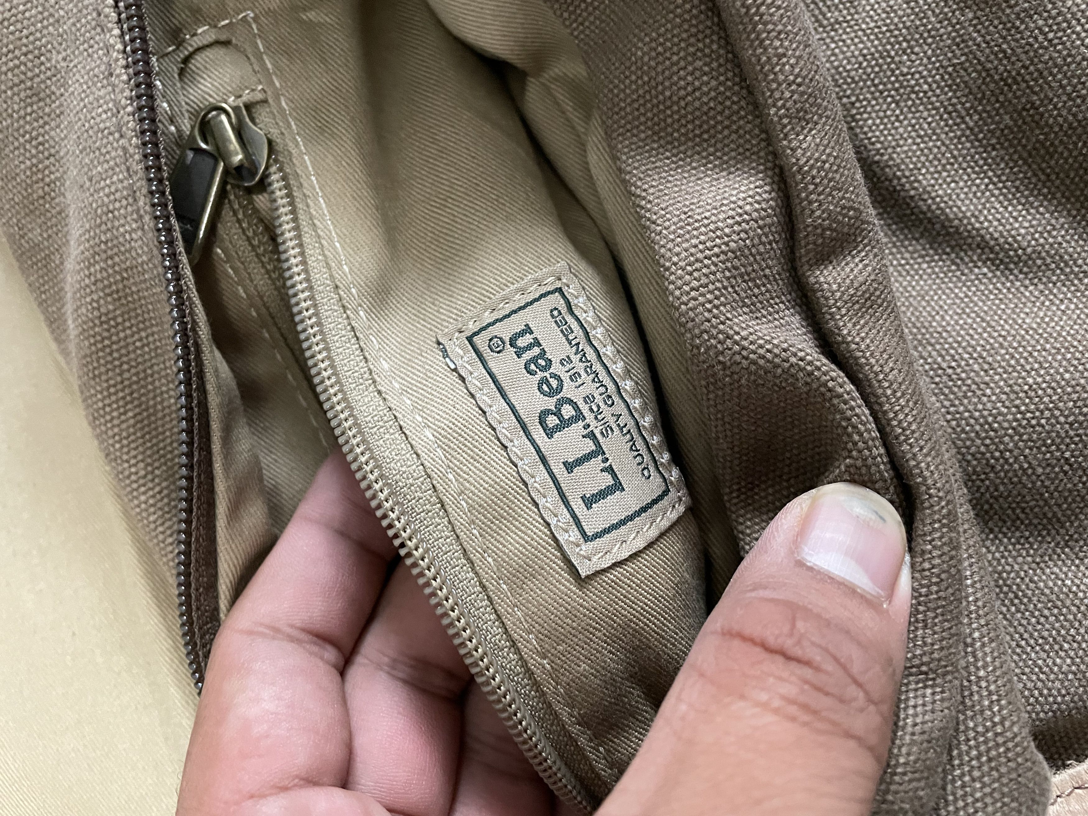 L.L. Bean Vintage - L.L. bean - Shoulder Bag - Heavy Oz Canvas Size ONE SIZE - 7 Thumbnail