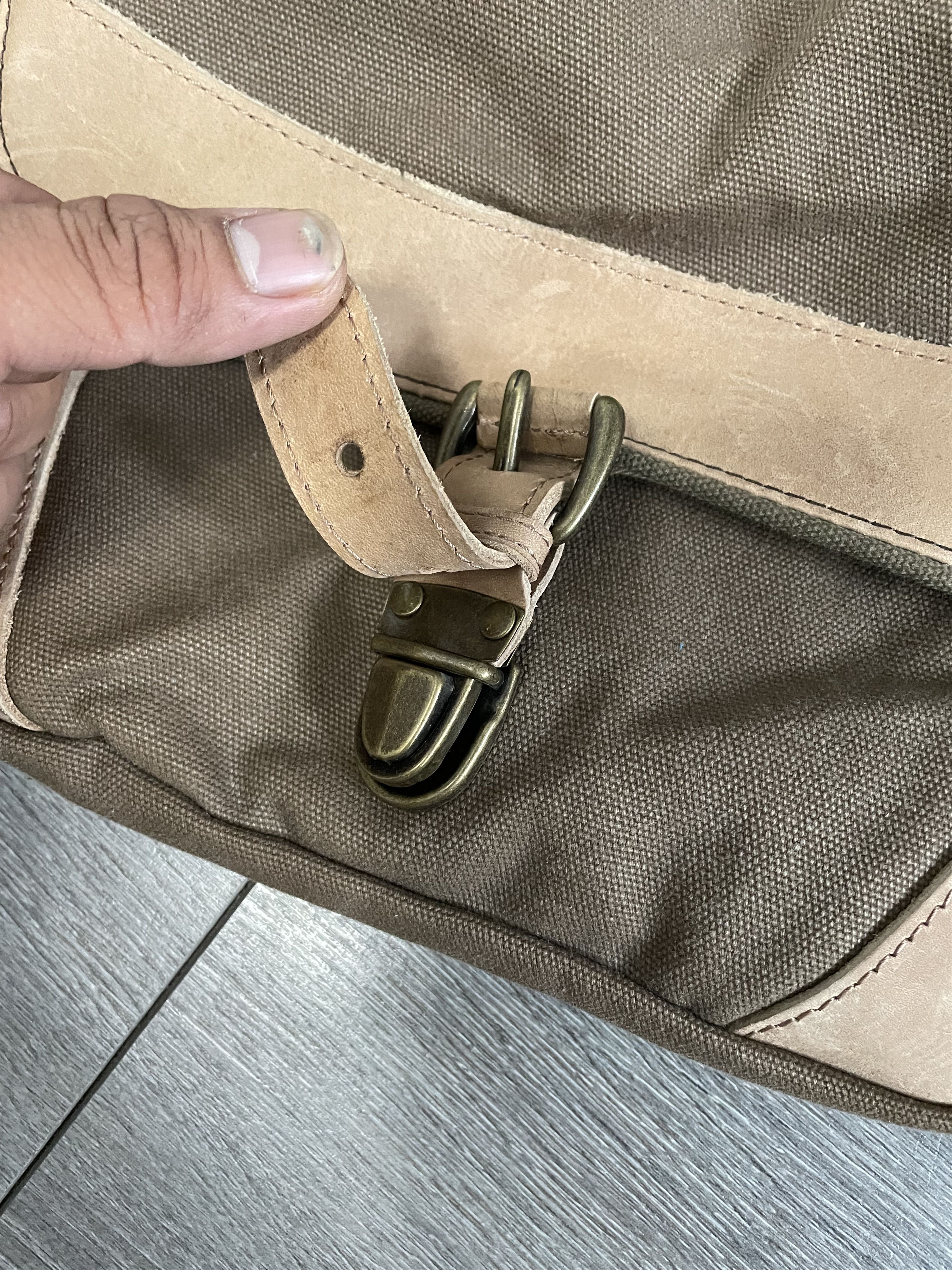 L.L. Bean Vintage - L.L. bean - Shoulder Bag - Heavy Oz Canvas Size ONE SIZE - 3 Thumbnail