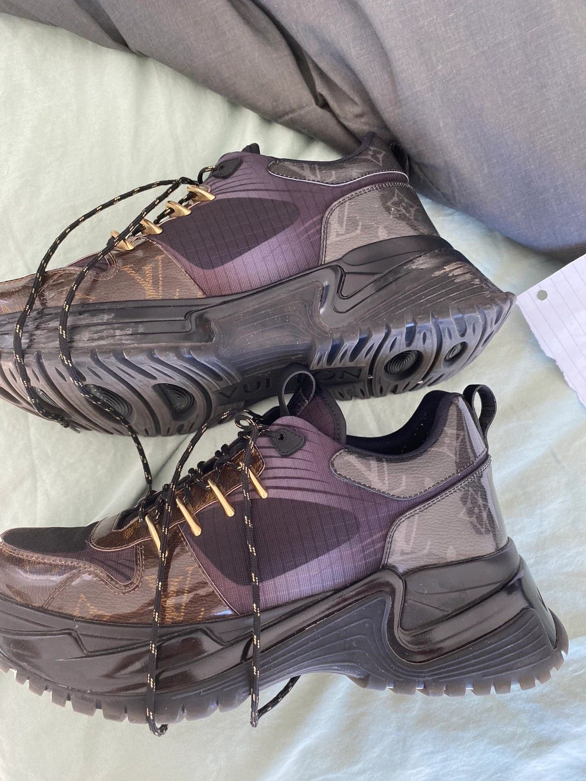 Louis Vuitton × Virgil Abloh Sneakers in Mixed Color Size US 8.5 / EU 41-42 - 1 Thumbnail