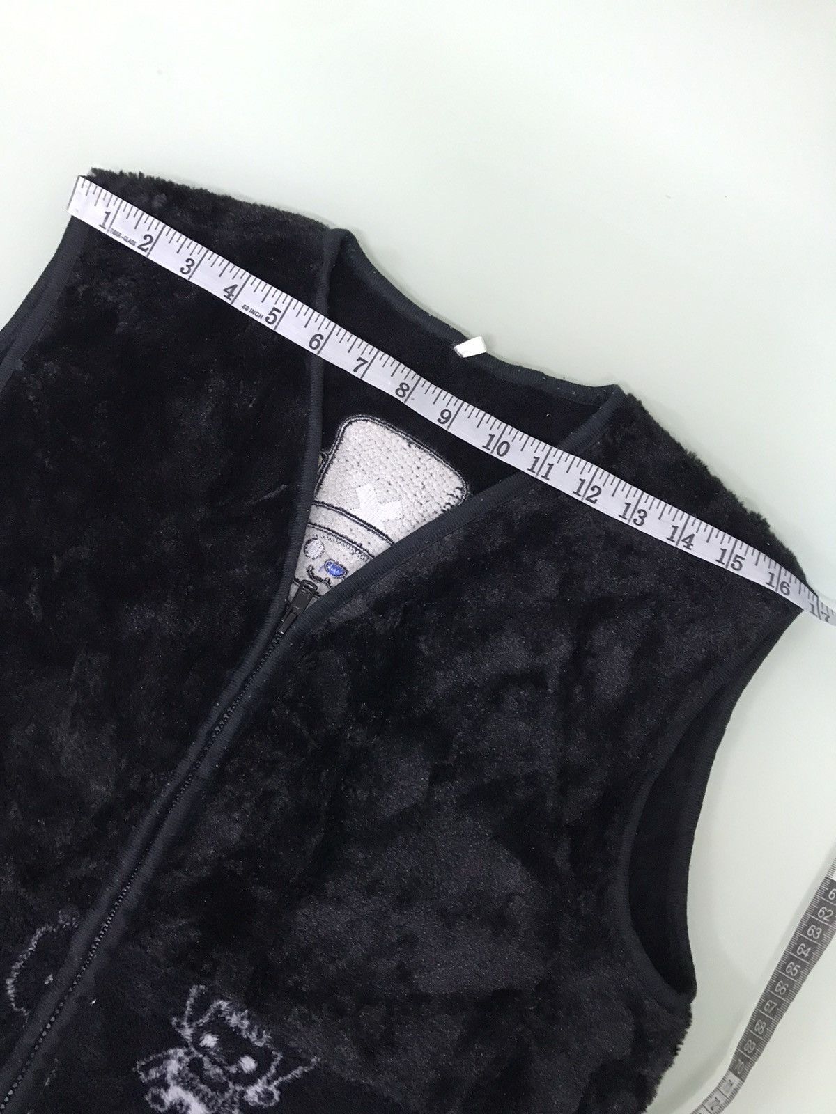 Anime Vintage One Piece Embroidery Fleece Vest Jacket Size US L / EU 52-54 / 3 - 22 Thumbnail
