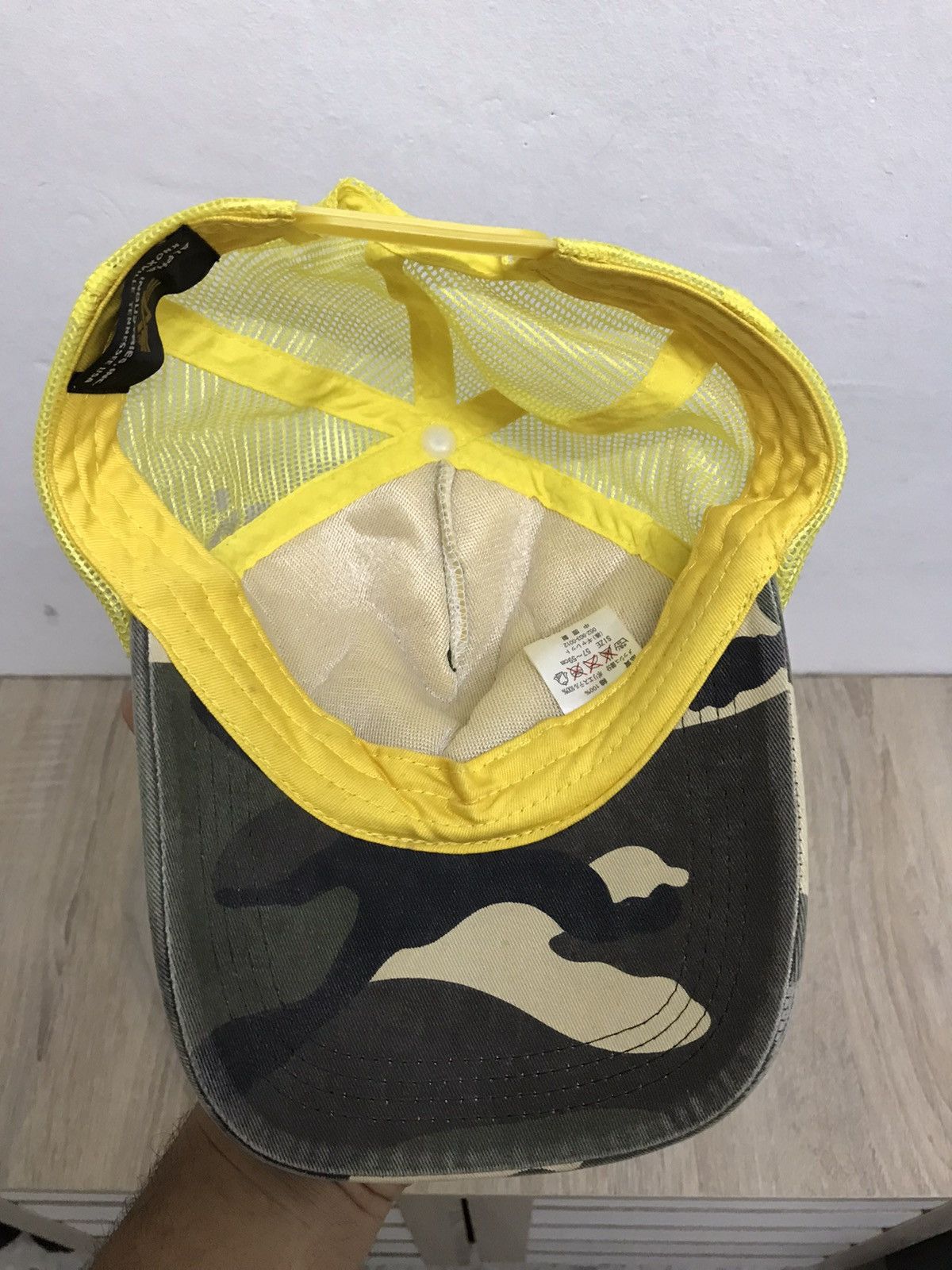 Alpha Industries Vintage Alpha Industries Camo Trucker hats Size ONE SIZE - 11 Thumbnail