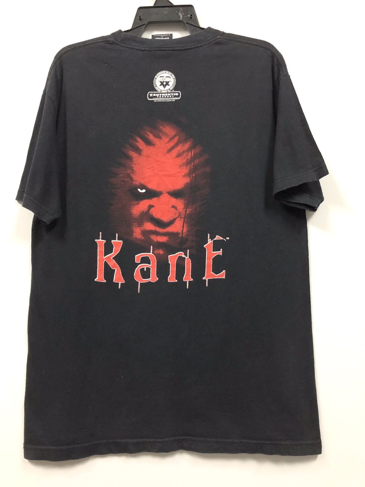 Vintage Vintage wrestling Kane face your face t shirt rare Size US L / EU 52-54 / 3 - 1 Thumbnail