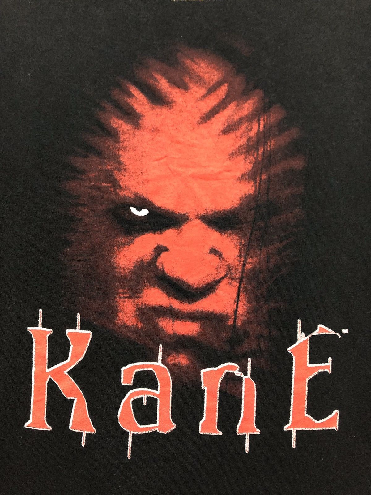 Vintage Vintage wrestling Kane face your face t shirt rare Size US L / EU 52-54 / 3 - 4 Thumbnail