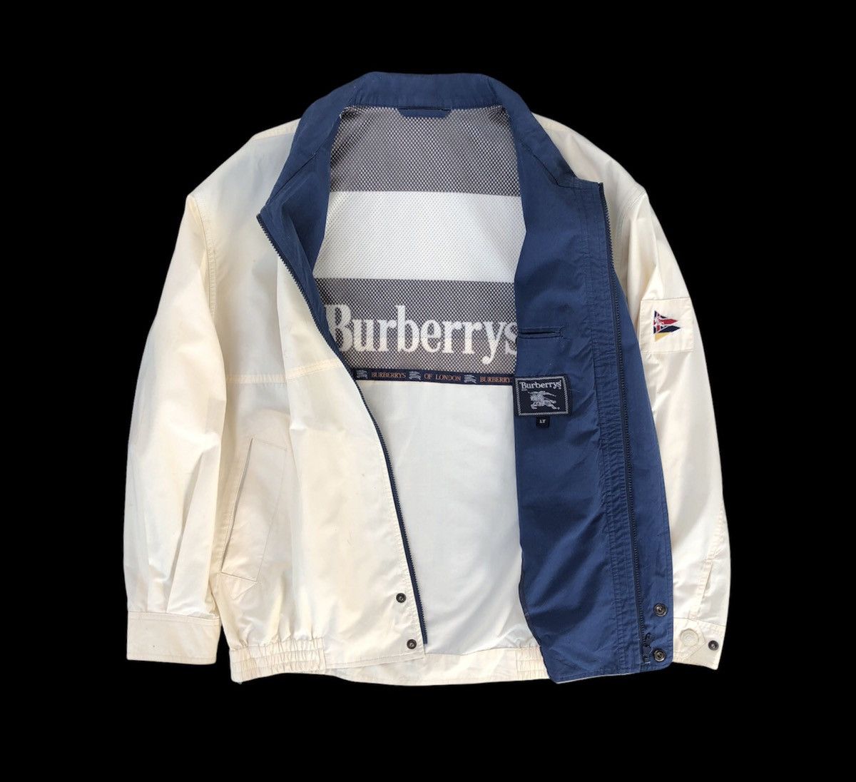 Burberry Vintage Burberrys Zipper Windbreaker Jacket Size US M / EU 48-50 / 2 - 1 Thumbnail