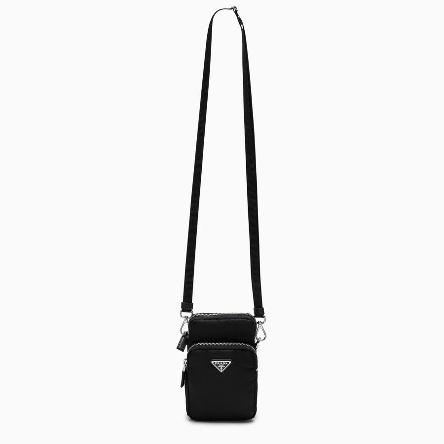 image of Prada O1D2Blof0623 Phone Holders In Black, Men's