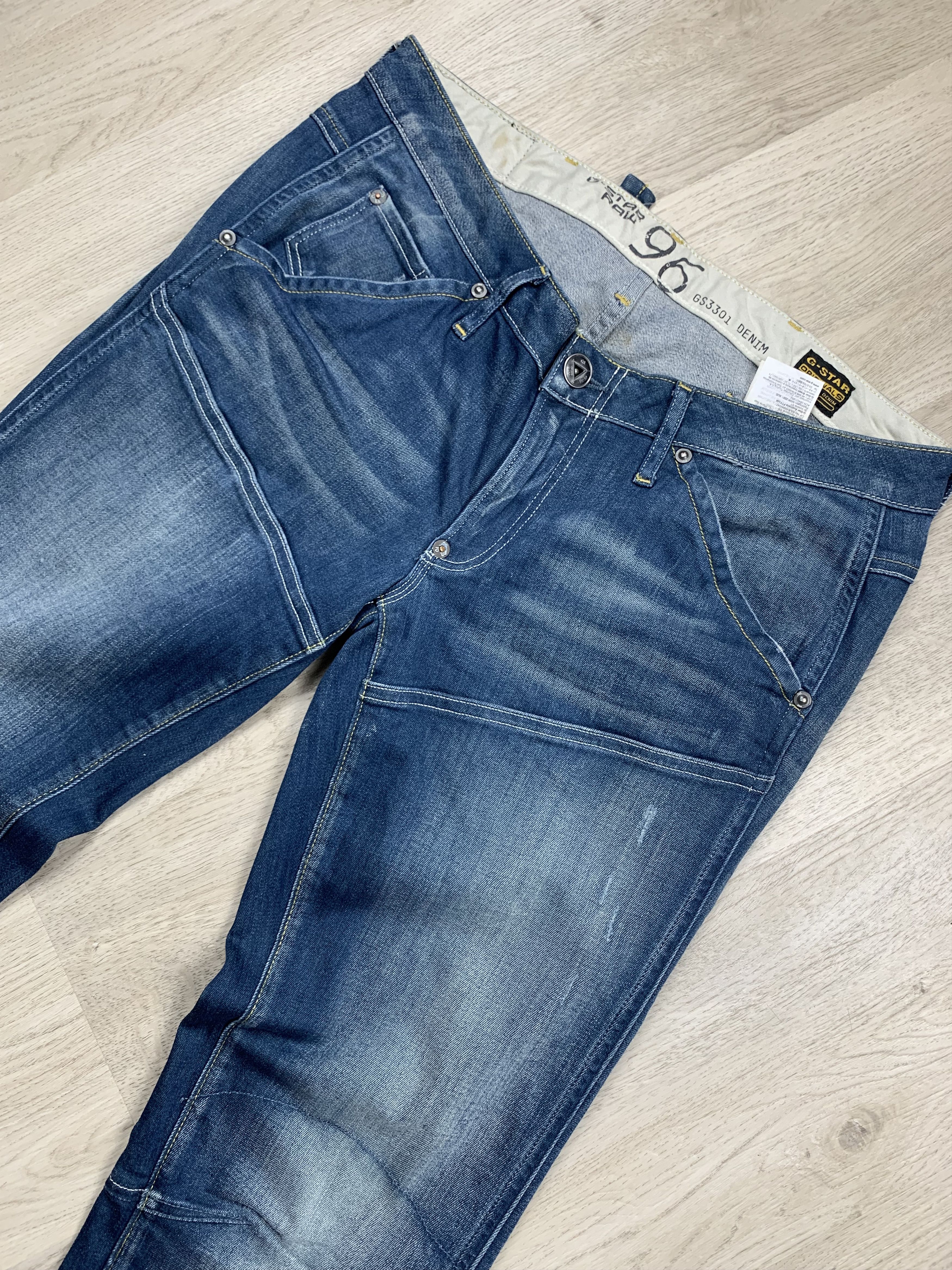 G-Star G Star Raw Tapered Jade Embro Womens Denim Pants Jeans Size 31" - 7 Thumbnail