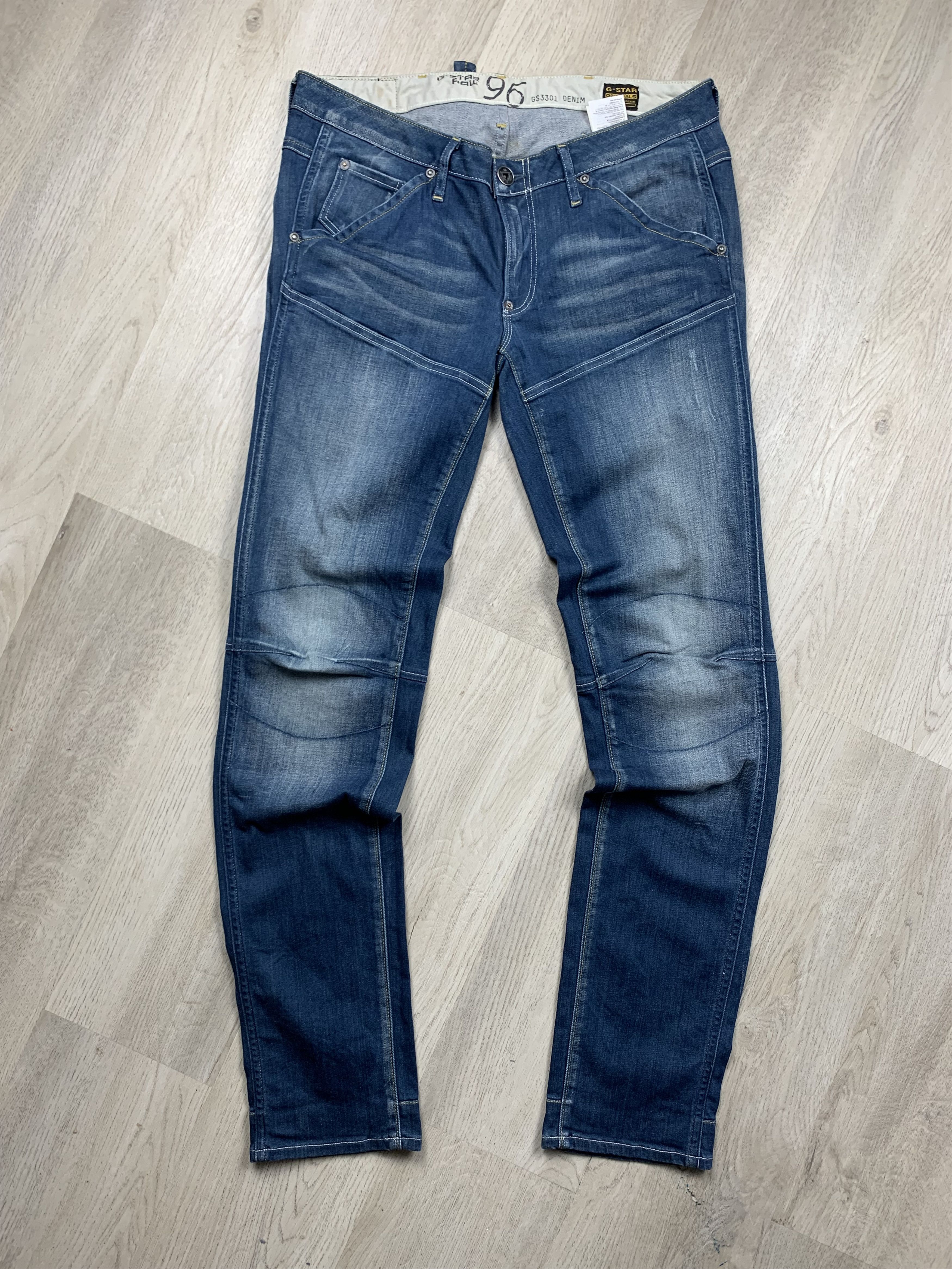 G-Star G Star Raw Tapered Jade Embro Womens Denim Pants Jeans Size 31" - 6 Thumbnail