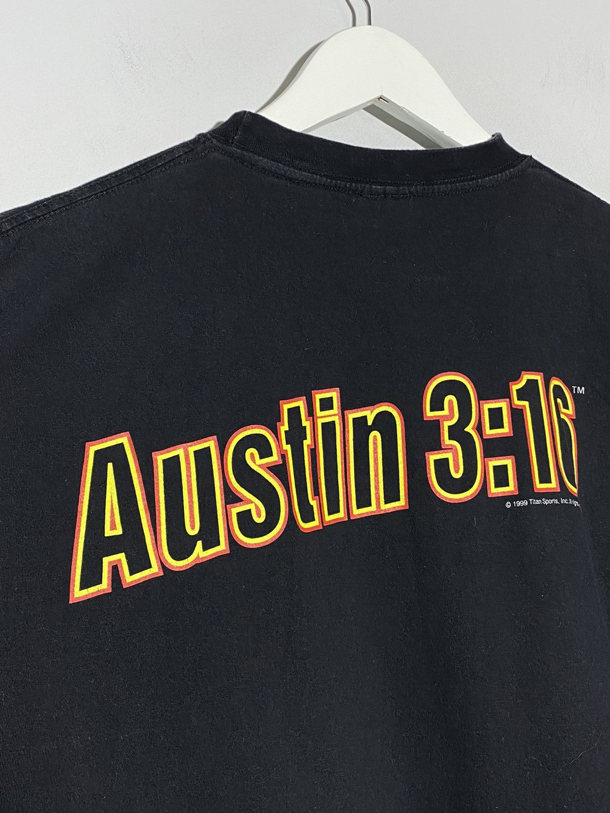 Vintage × WWE × WWF Stone Cold Austin 3:16 Vintage 1999 T-shirt Size US XL / EU 56 / 4 - 13 Thumbnail