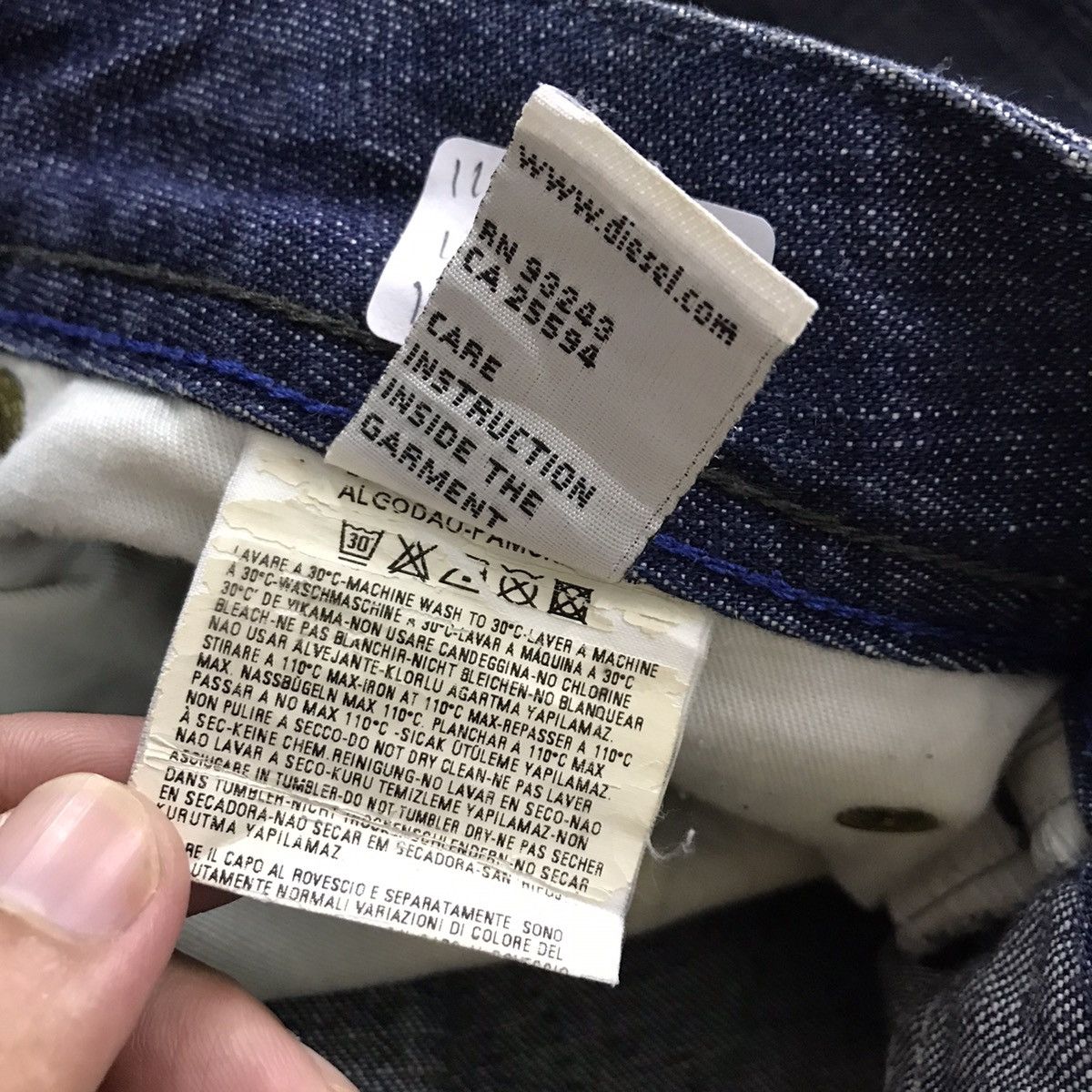 Diesel BOOTCUT⚡️DIESEL BLUE DENIM BOOTCUT PANT Size US 30 / EU 46 - 13 Thumbnail