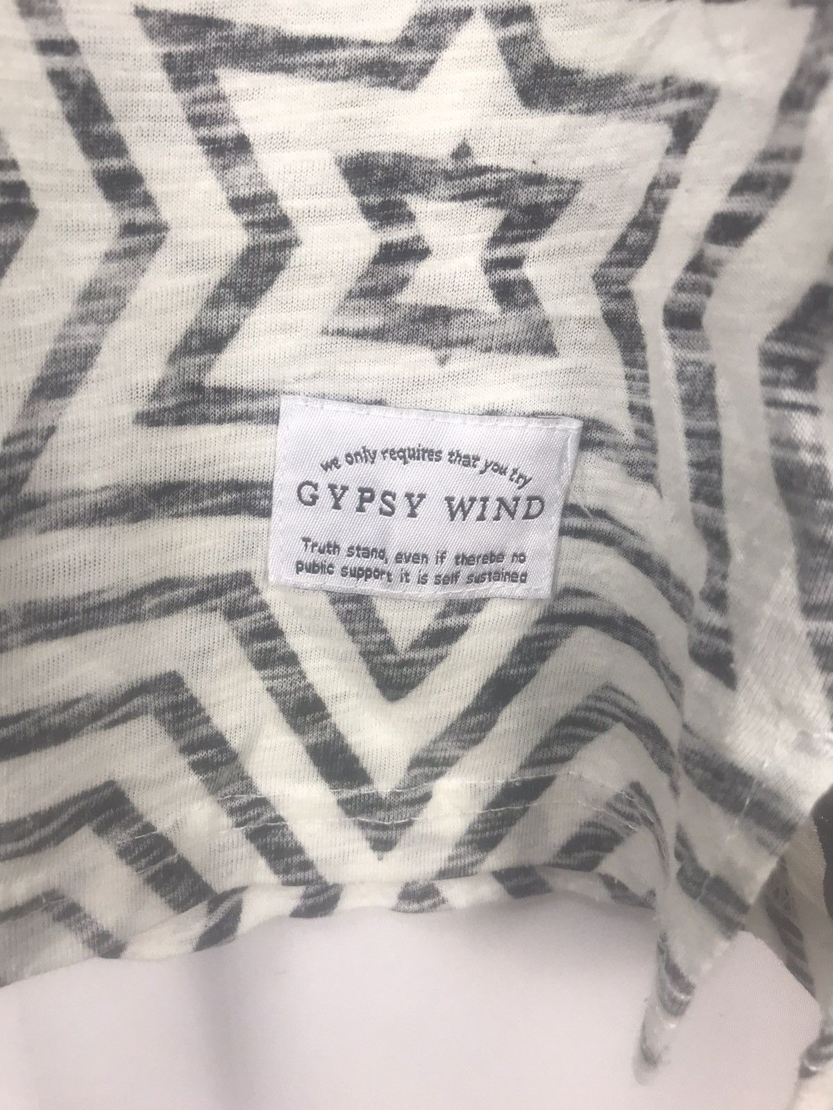 Japanese Brand Gypsy wind printed tshirt Size US L / EU 52-54 / 3 - 4 Thumbnail