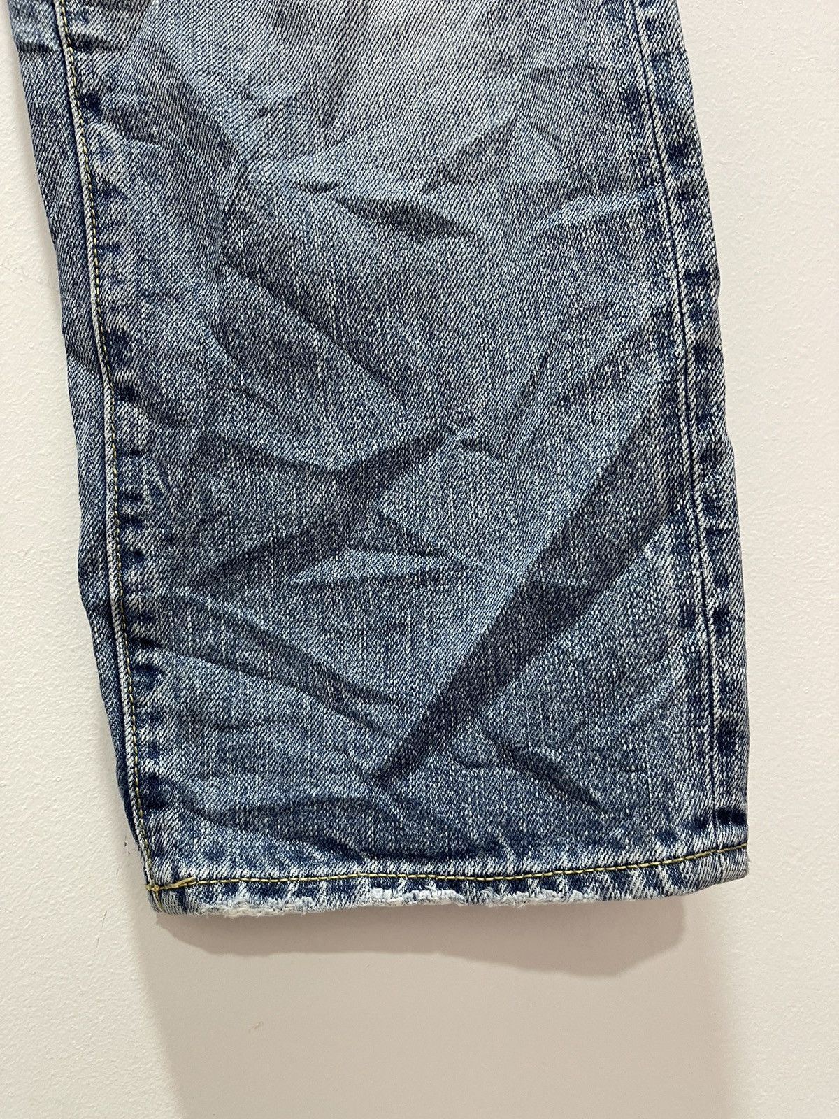 Japanese Brand × Journal Standard × Vintage VINTAGE JOURNAL STANDARD SELVEDGE BLUE WASH DISTRESSEDJEANS Size US 30 / EU 46 - 7 Thumbnail