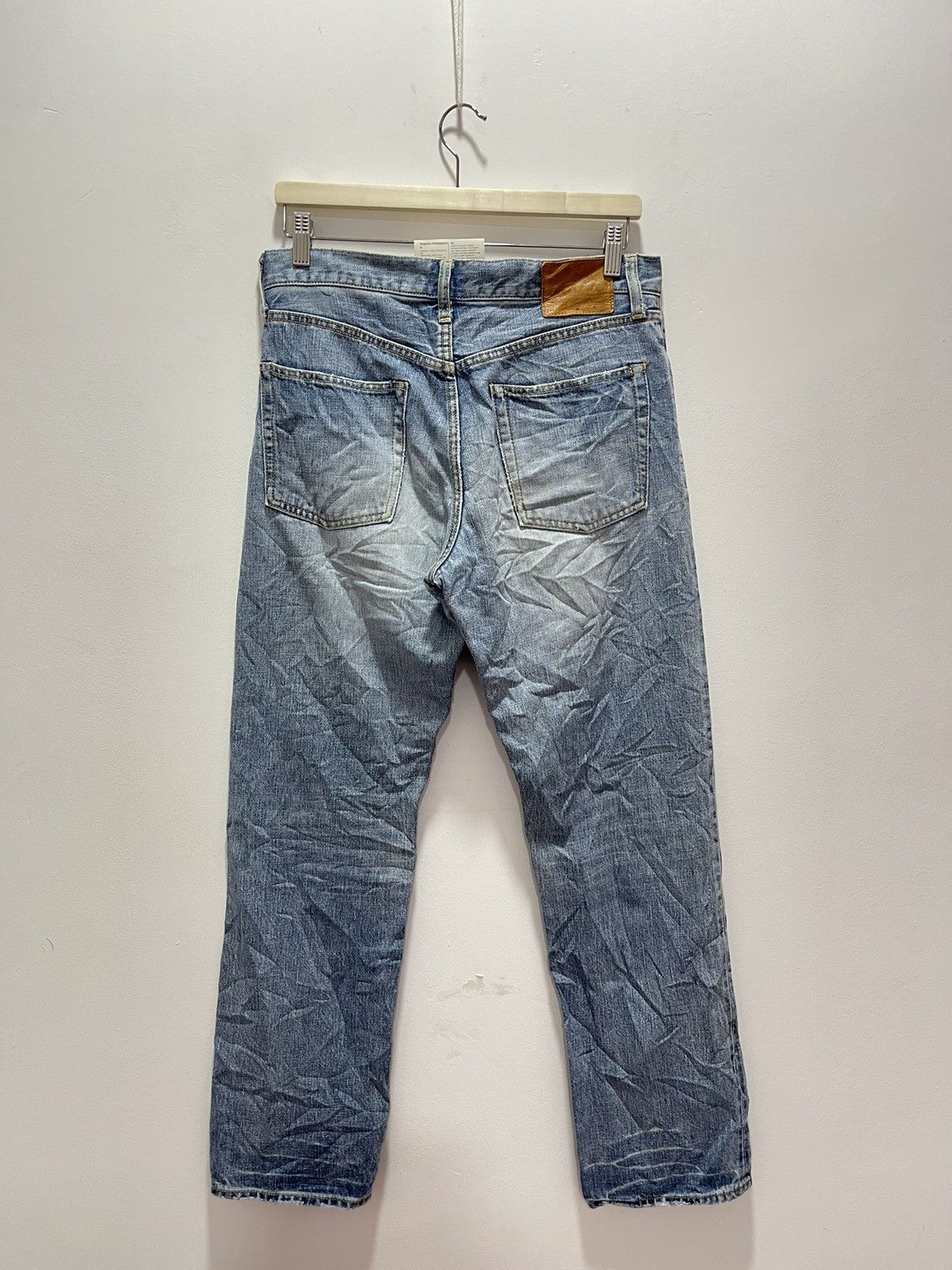 Japanese Brand × Journal Standard × Vintage VINTAGE JOURNAL STANDARD SELVEDGE BLUE WASH DISTRESSEDJEANS Size US 30 / EU 46 - 10 Thumbnail