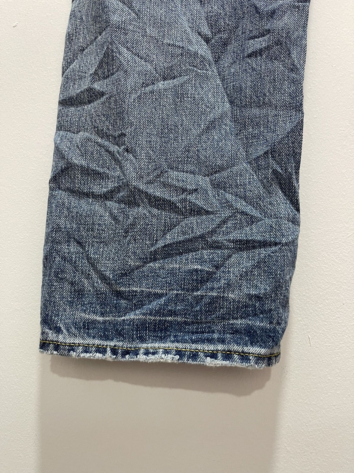 Japanese Brand × Journal Standard × Vintage VINTAGE JOURNAL STANDARD SELVEDGE BLUE WASH DISTRESSEDJEANS Size US 30 / EU 46 - 15 Thumbnail