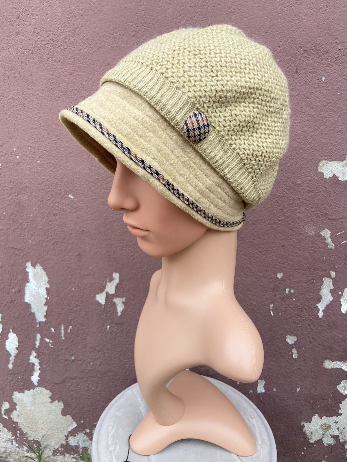DAKS Vintage Daks London Ladies Newsboys Hat Size ONE SIZE - 1 Thumbnail