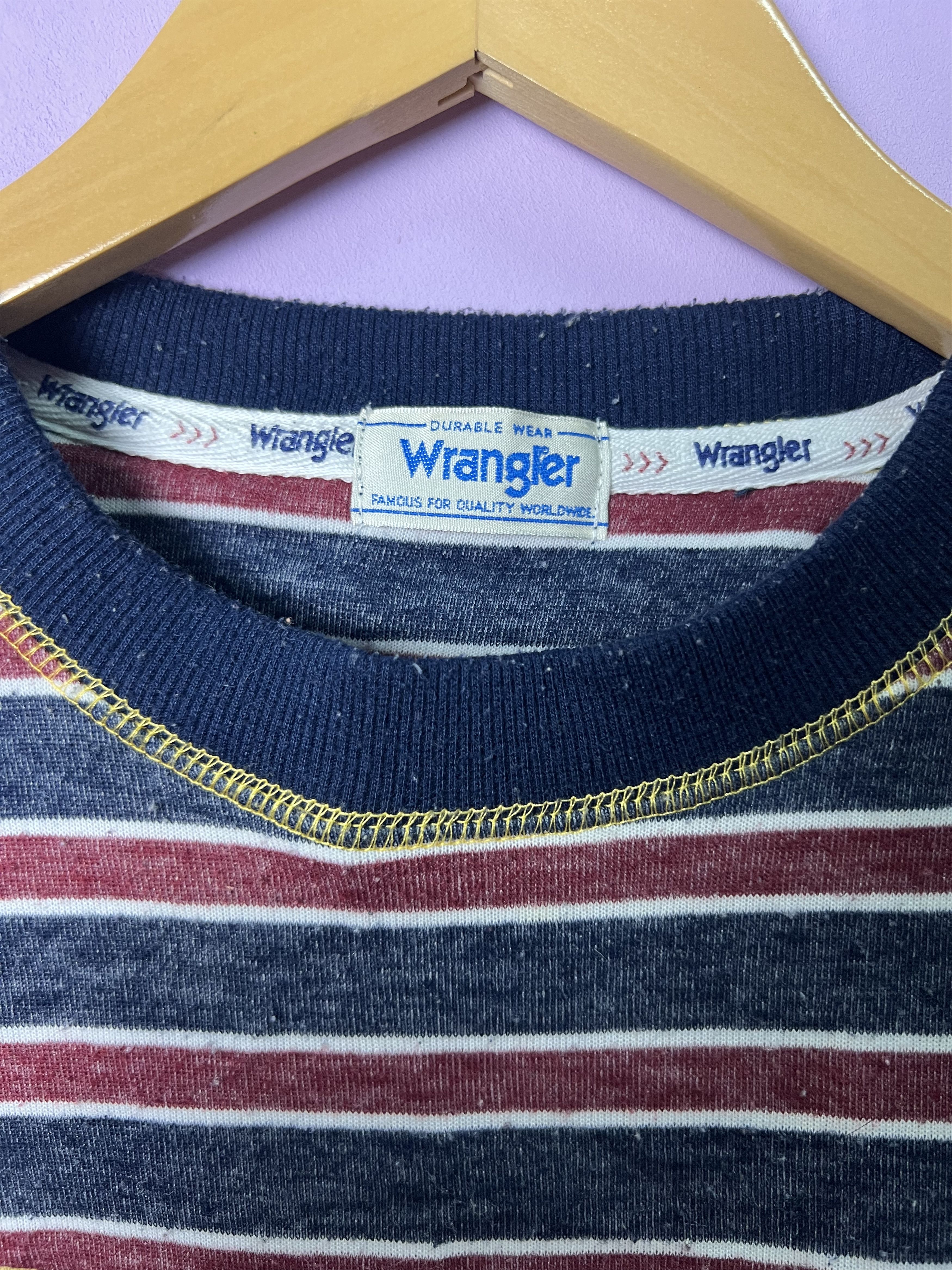 Wrangler 🔥Vintage Wrangler Stripes Night Wear Sweatshirts Size US S / EU 44-46 / 1 - 8 Thumbnail