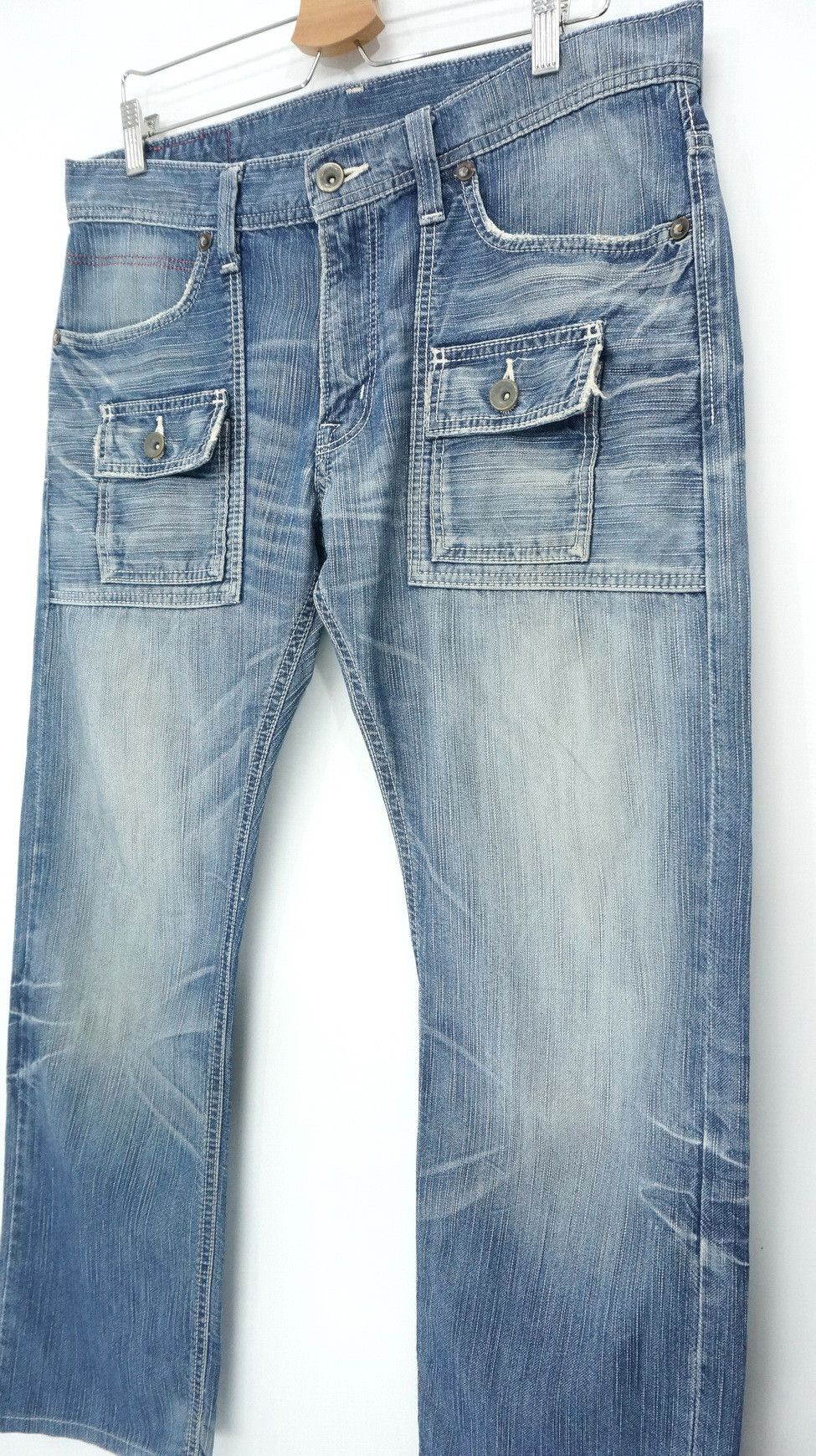 Edwin Japan EDWIN BLUE TRIP 503 Bush Jeans Size US 35 - 5 Thumbnail